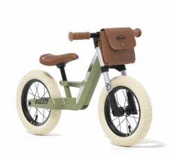 BERG TOYS Biky Retro Balancecykel B&oslash;rn, Oliven