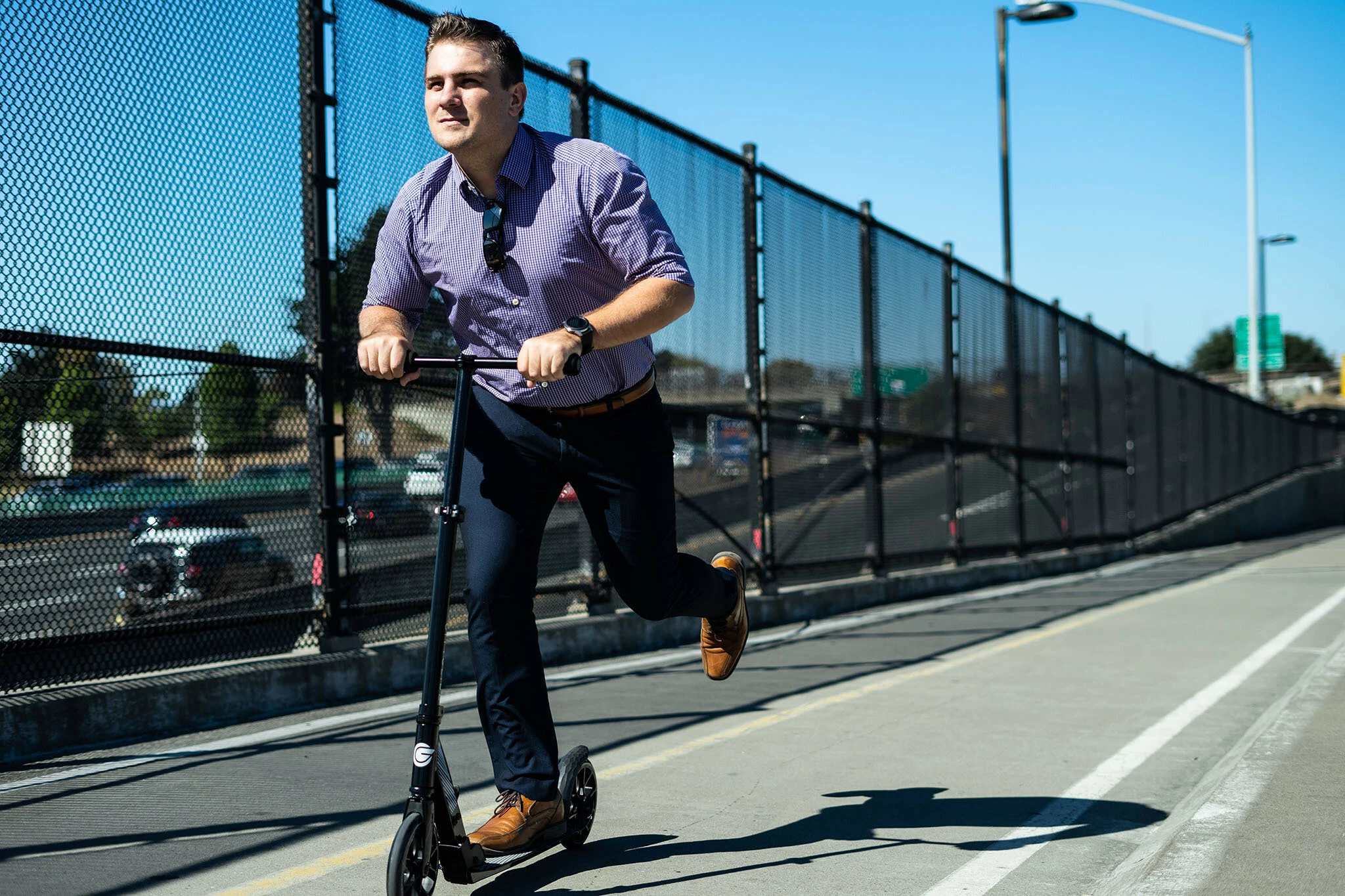 CityGlide C200 Løbehjul, Rød - Billede 5