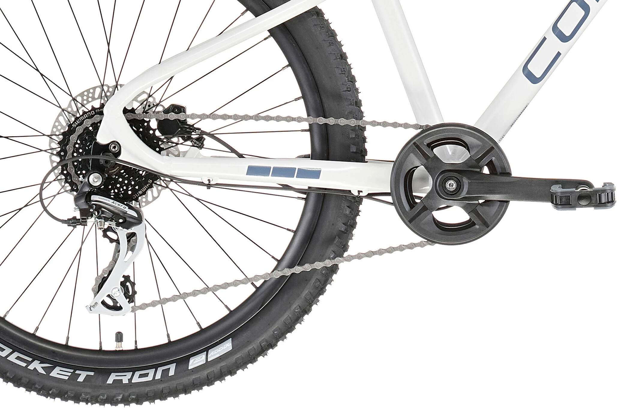 Cobra Jura Cobra 24" Disc 8-trins, Hvid/grå - Billede 5