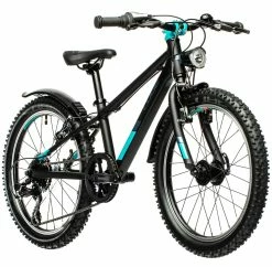 Cube Acid 200 Allroad Børn, Sort/grøn