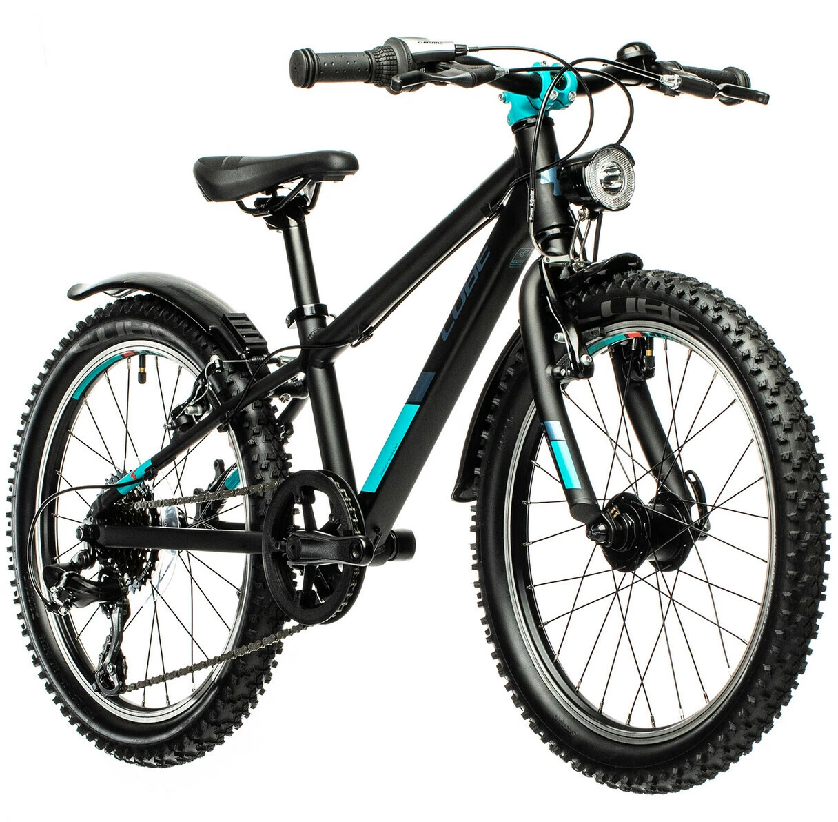 Cube Acid 200 Allroad Børn, Sort/grøn