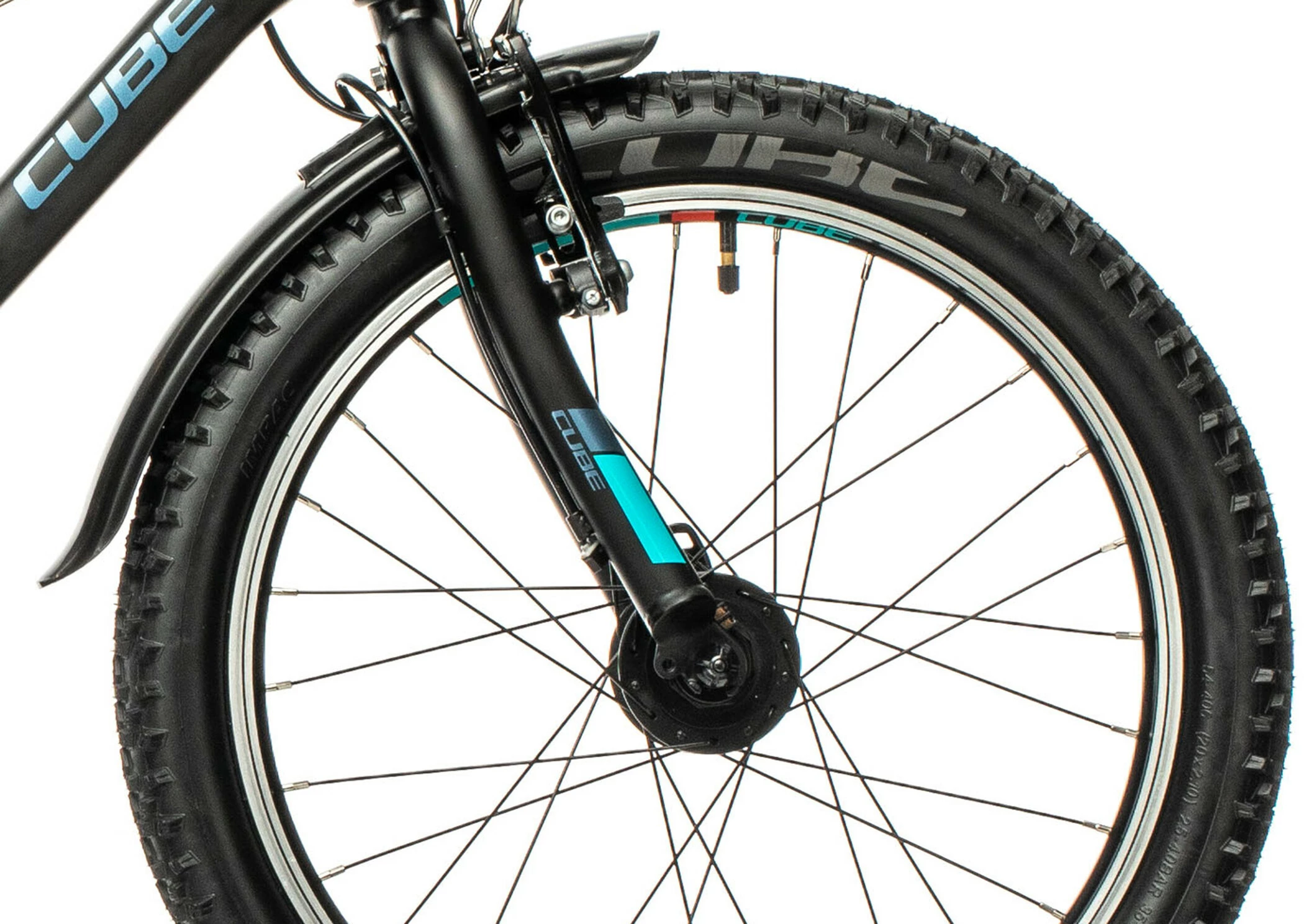 Cube Acid 200 Allroad Børn, Sort/grøn - Billede 5