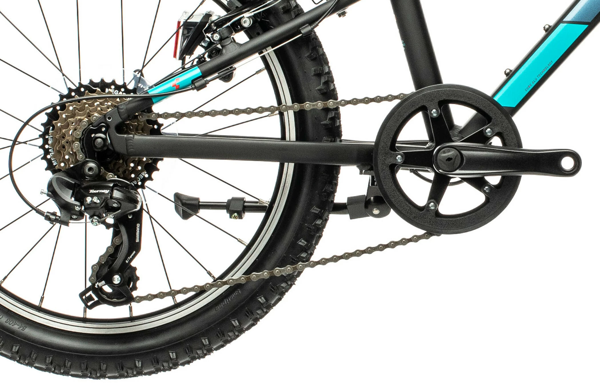 Cube Acid 200 Allroad Børn, Sort/grøn - Billede 6