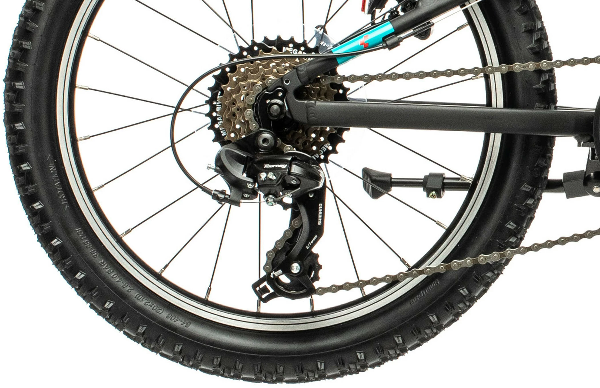 Cube Acid 200 Allroad Børn, Sort/grøn - Billede 7