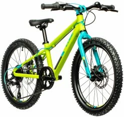 Cube Acid 200 Disc Børn, Grøn/petroleumsgrøn