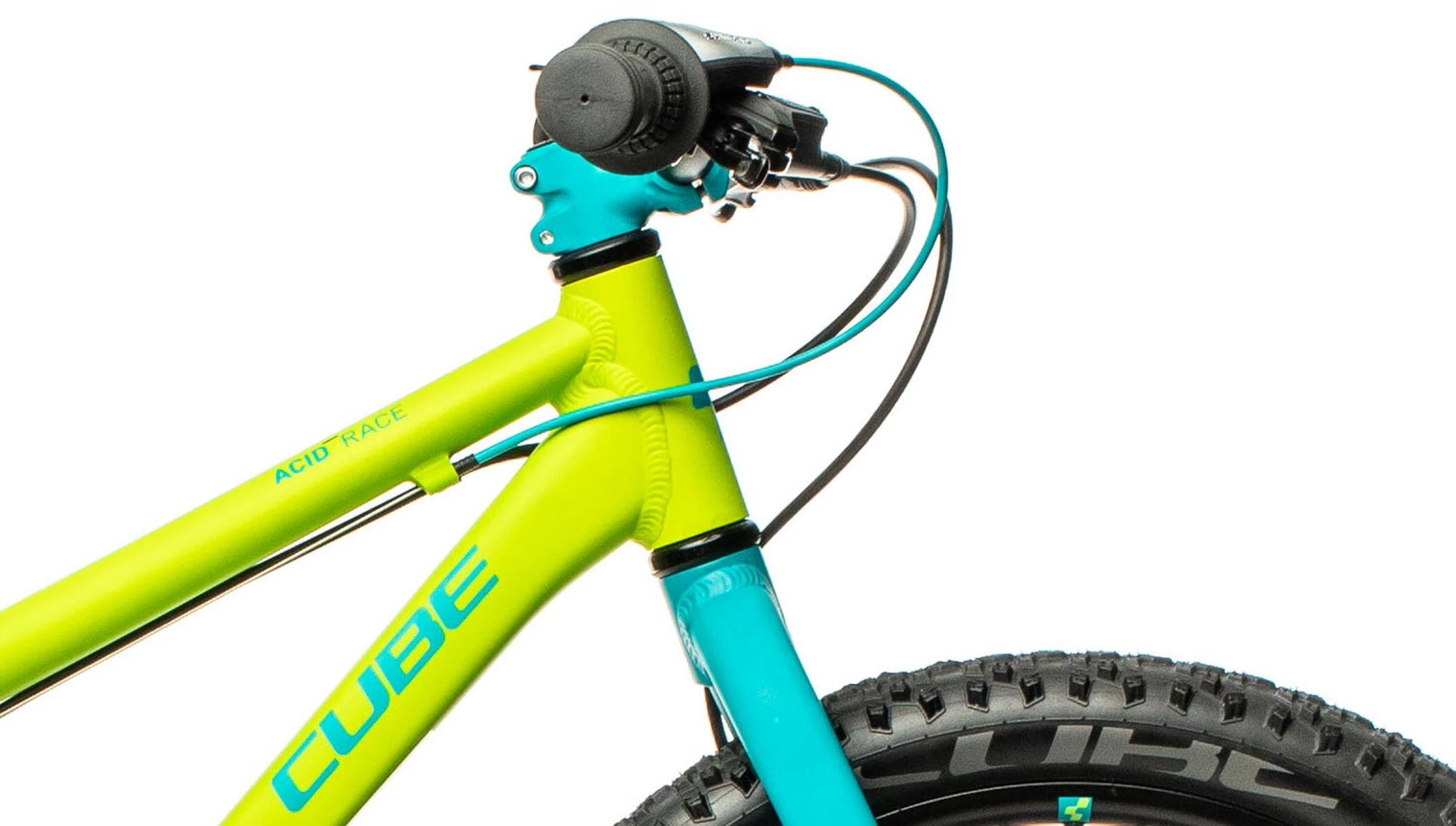 Cube Acid 200 Disc Børn, Grøn/petroleumsgrøn - Billede 4