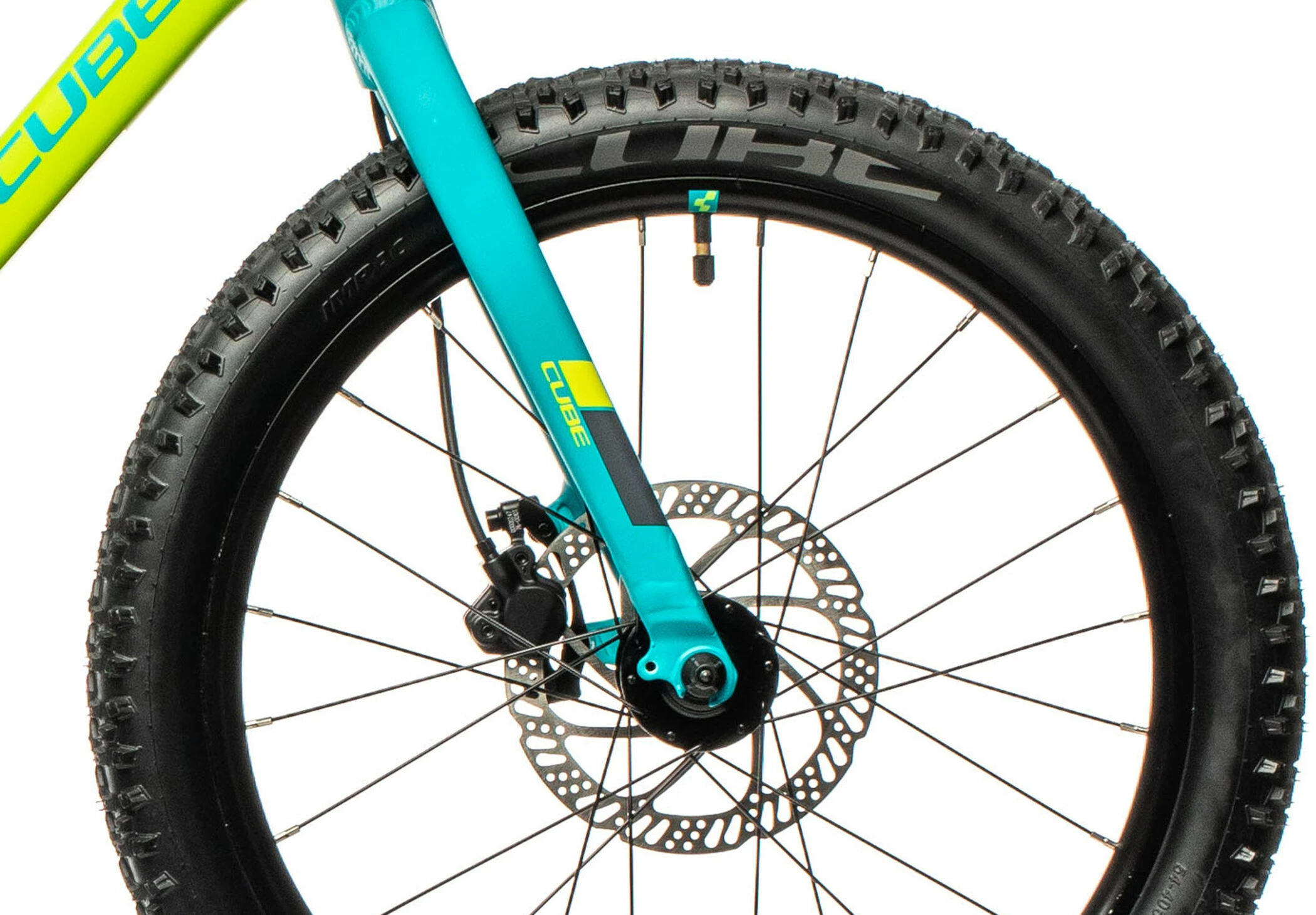 Cube Acid 200 Disc Børn, Grøn/petroleumsgrøn - Billede 5