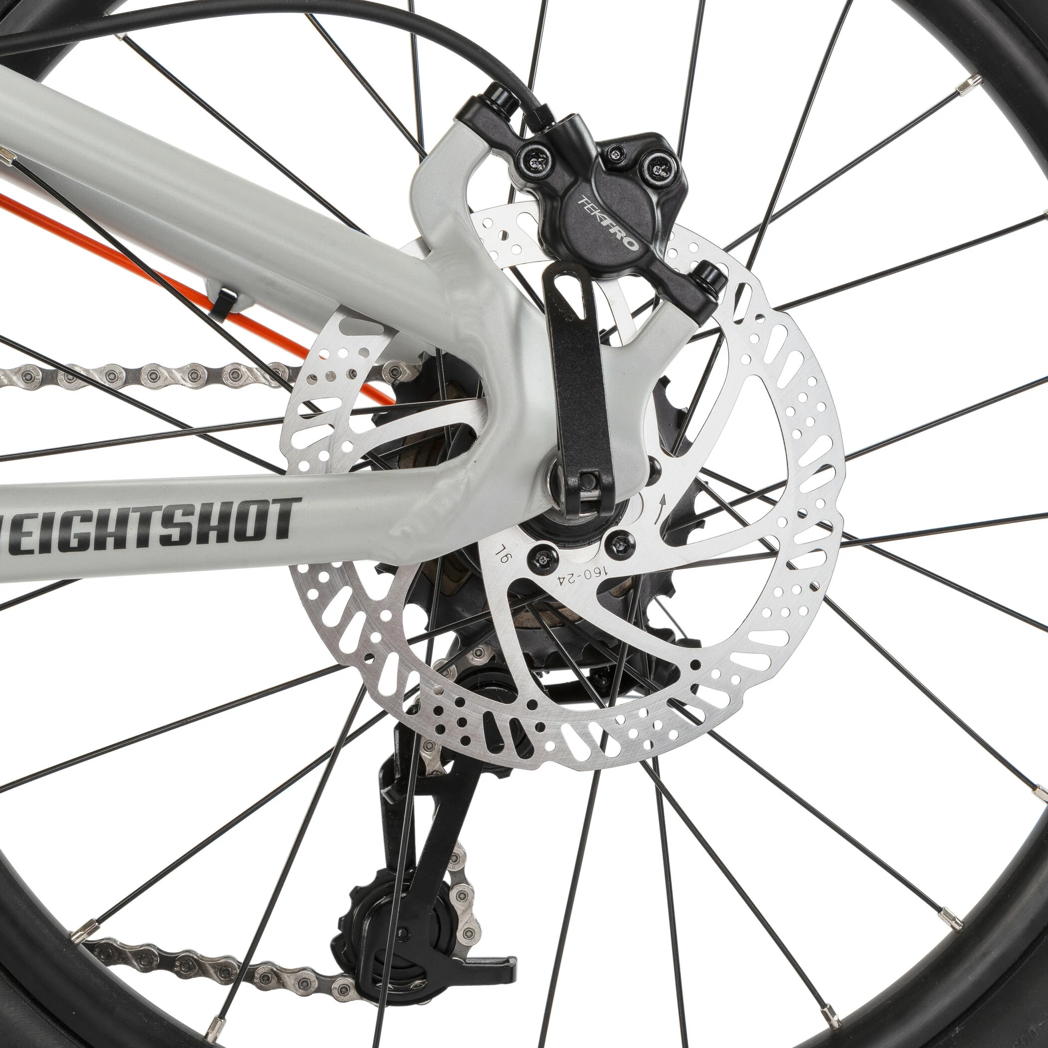 EIGHTSHOT X-Coady 20 Disc 7-speed Kids, Grå - Billede 3