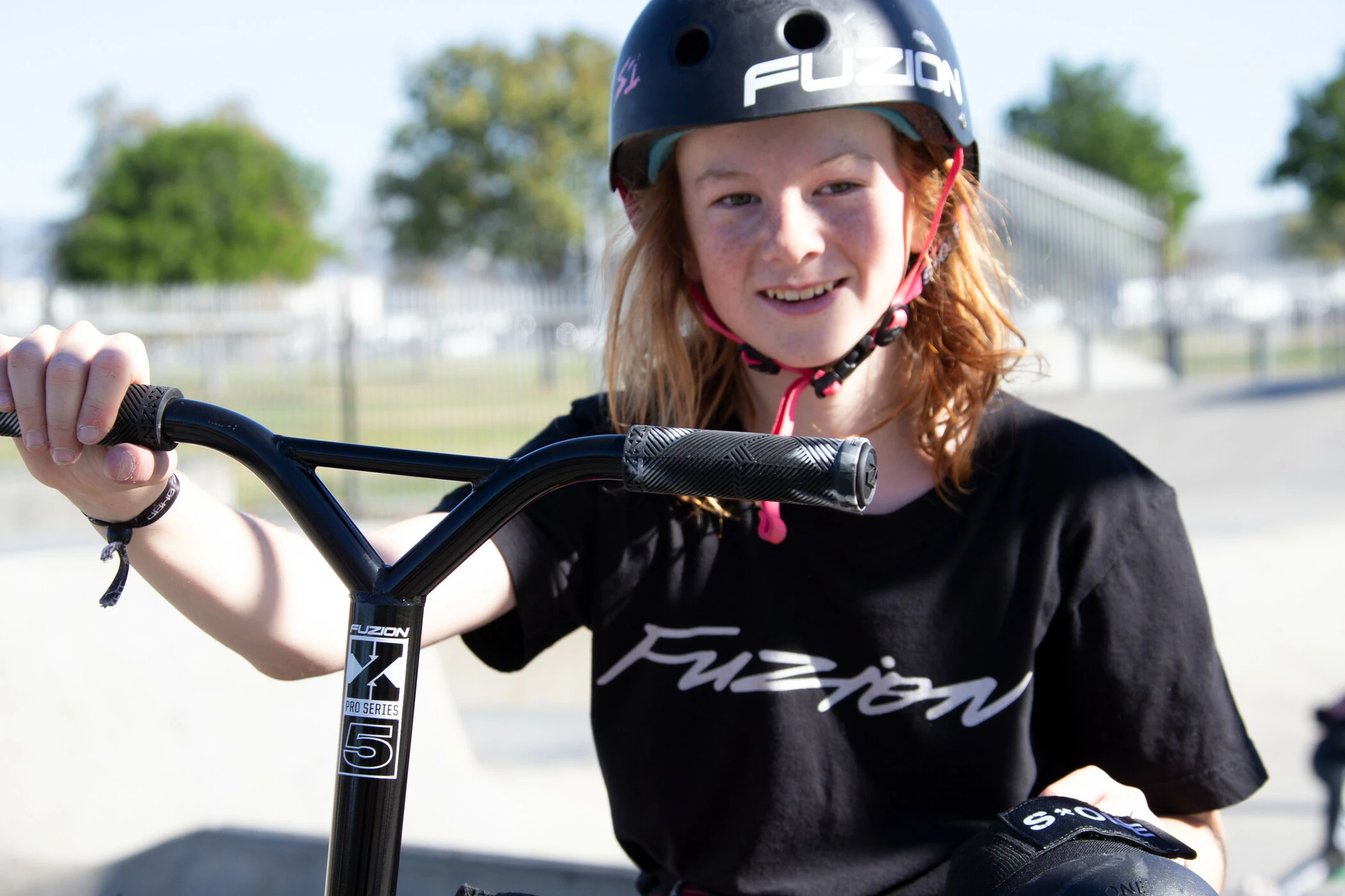 Fuzion Pro X5 Løbehjul Børn, Rød - Billede 7