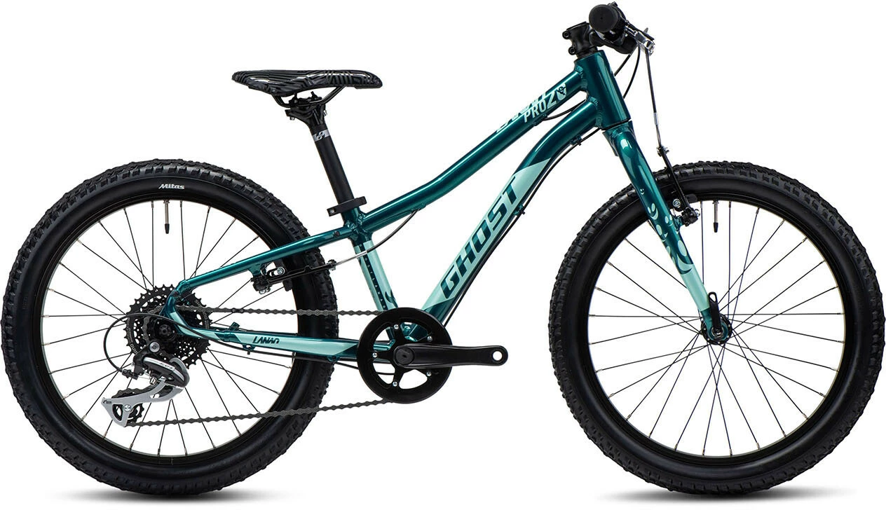 Ghost Lanao 20 Pro Børn, Guld/turkis