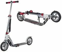 HUDORA Big Wheel Air L&oslash;behjul Til B&oslash;rn B&oslash;rn, Hvid/s&oslash;lv
