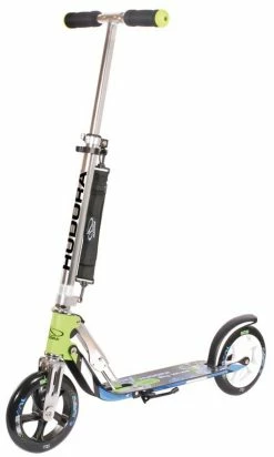 HUDORA Big Wheel L&oslash;behjul Til B&oslash;rn B&oslash;rn, S&oslash;lv/gr&oslash;n