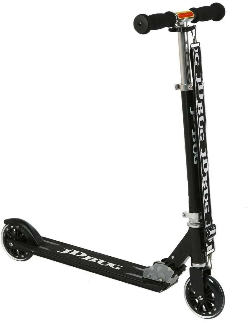 JDBug Street Classic Scooter 4" Børn, Sort