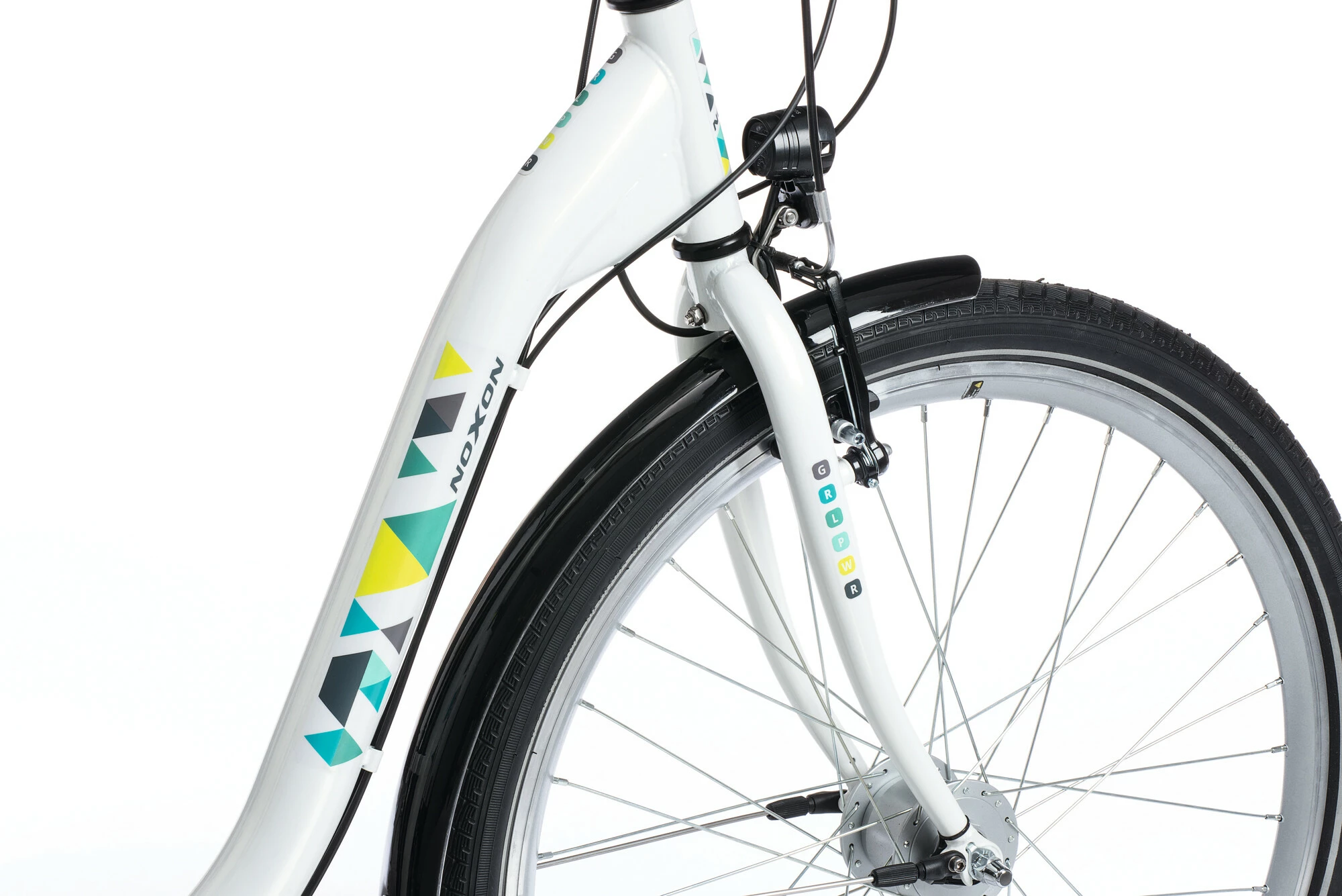 Noxon Aurora ND Wave 26" 21-trins Unge, Hvid - Billede 2