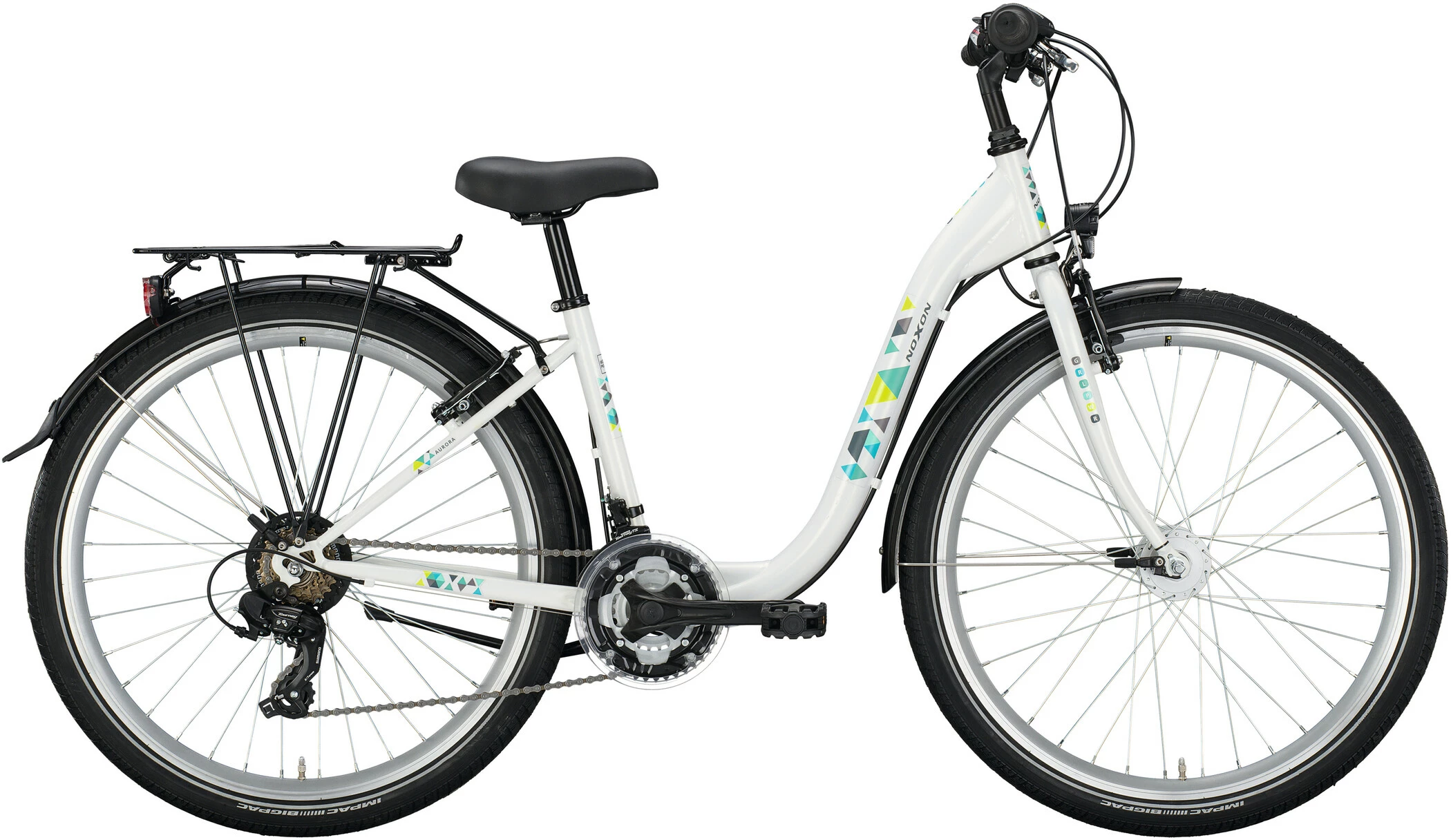 Noxon Aurora ND Wave 26" 3-trins Unge, Hvid