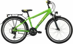 Noxon Rocket FG ND Dirt 24" 21-trins B&oslash;rn, Gr&oslash;n