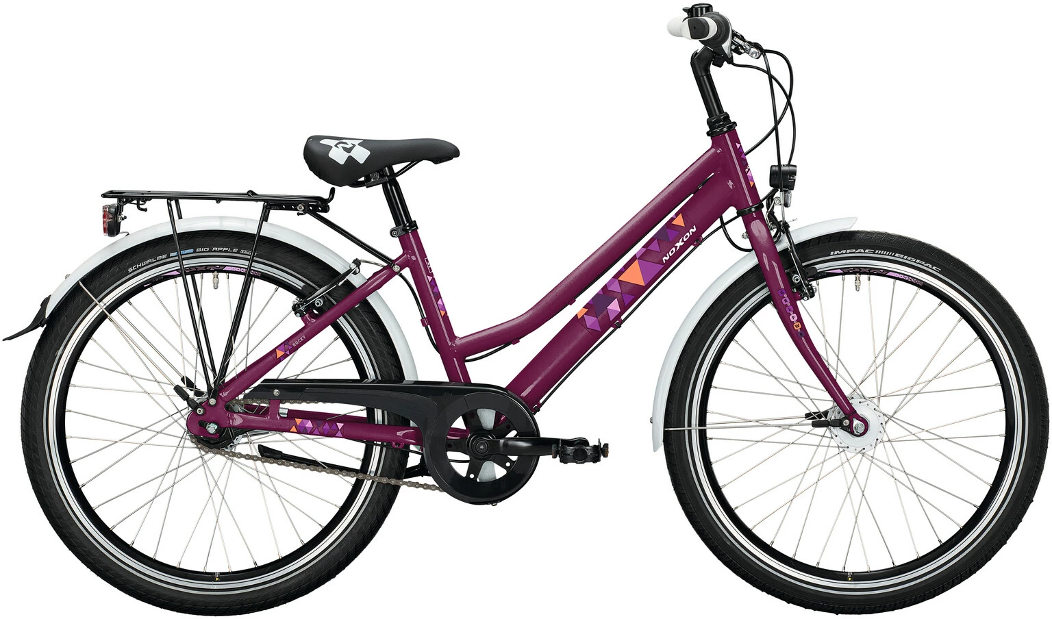 Noxon Rocky ND Curve 24" 7-trins Børn, Grøn