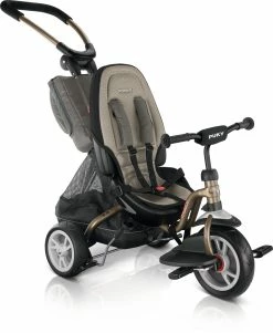 Puky CAT S6 Ceety Trehjulet Cykel B&oslash;rn, R&oslash;d/sort