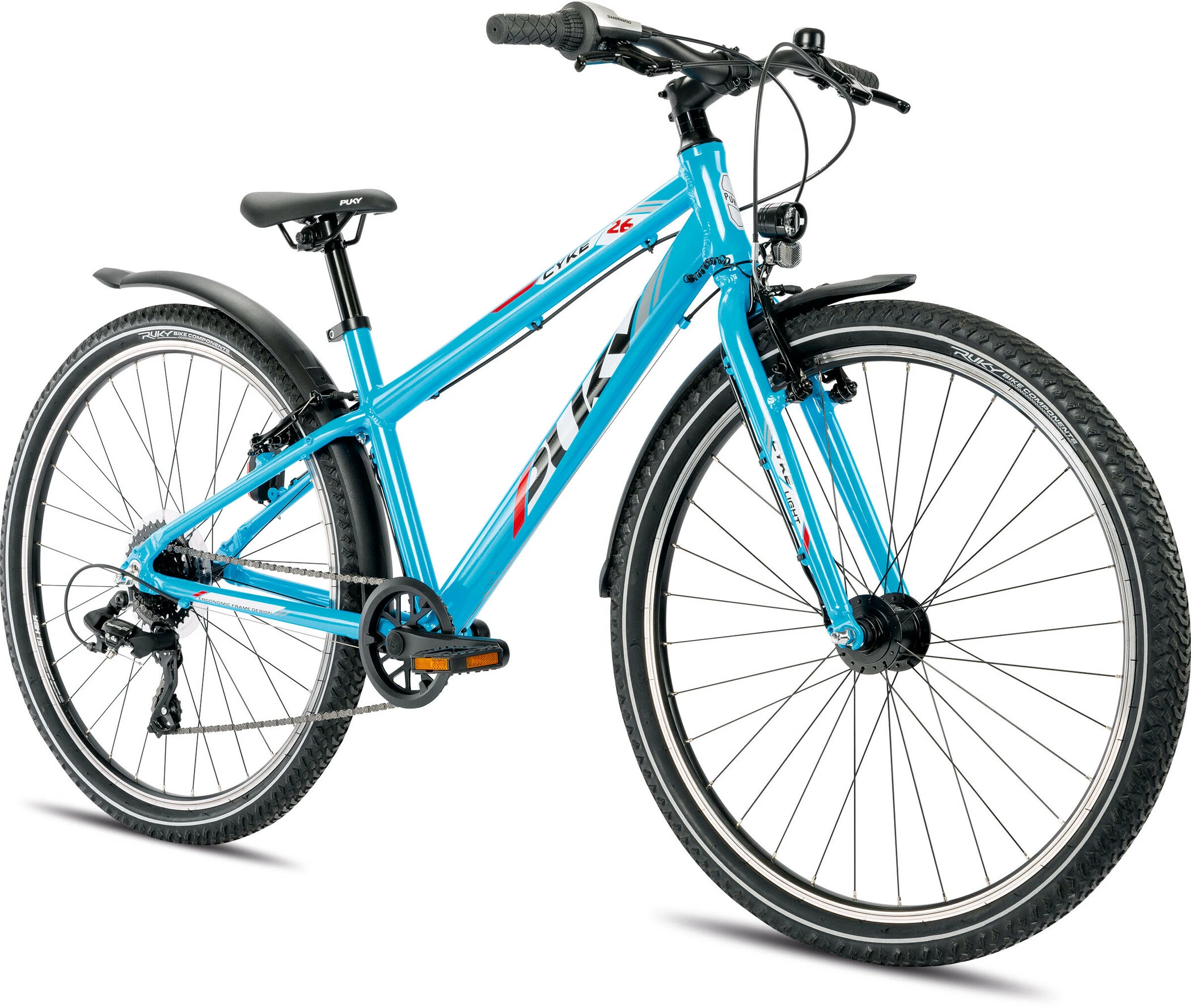 Puky Cyke 26-8 Alu Light Active 26" Børn, Blå - Billede 2