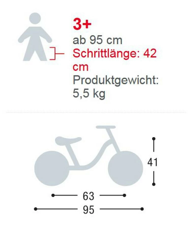 Puky LR XL Løbecykel Børn, Sort - Billede 2