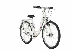 Puky Skyride Light 24" B&oslash;rnecykel 7-trins Piger, Hvid/pink