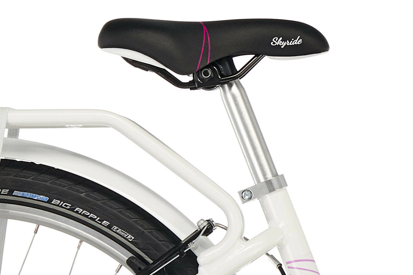 Puky Skyride Light 24" Børnecykel 7-trins Piger, Hvid/pink - Billede 8