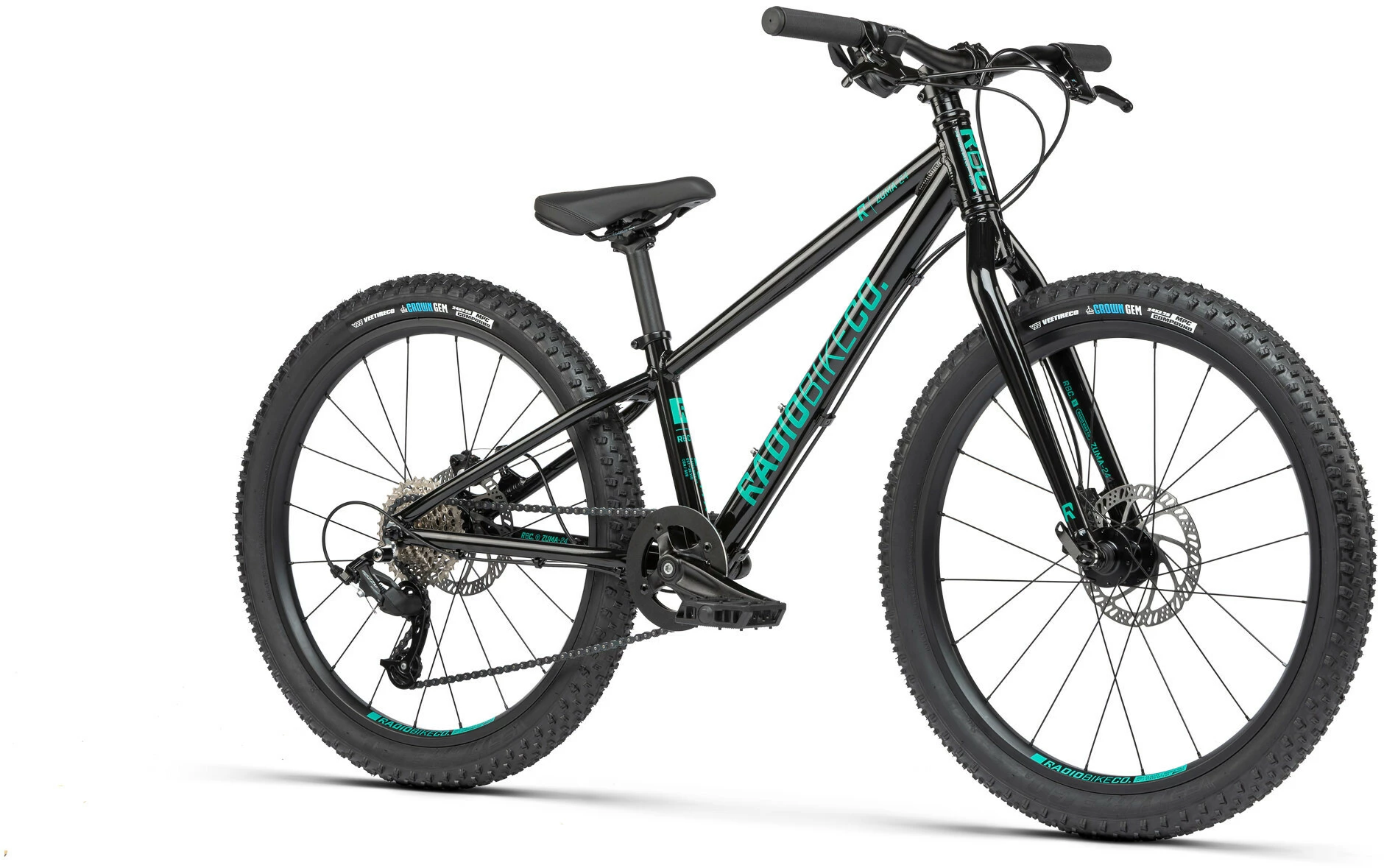 Radio Bikes Zuma 24" Børn, Turkis