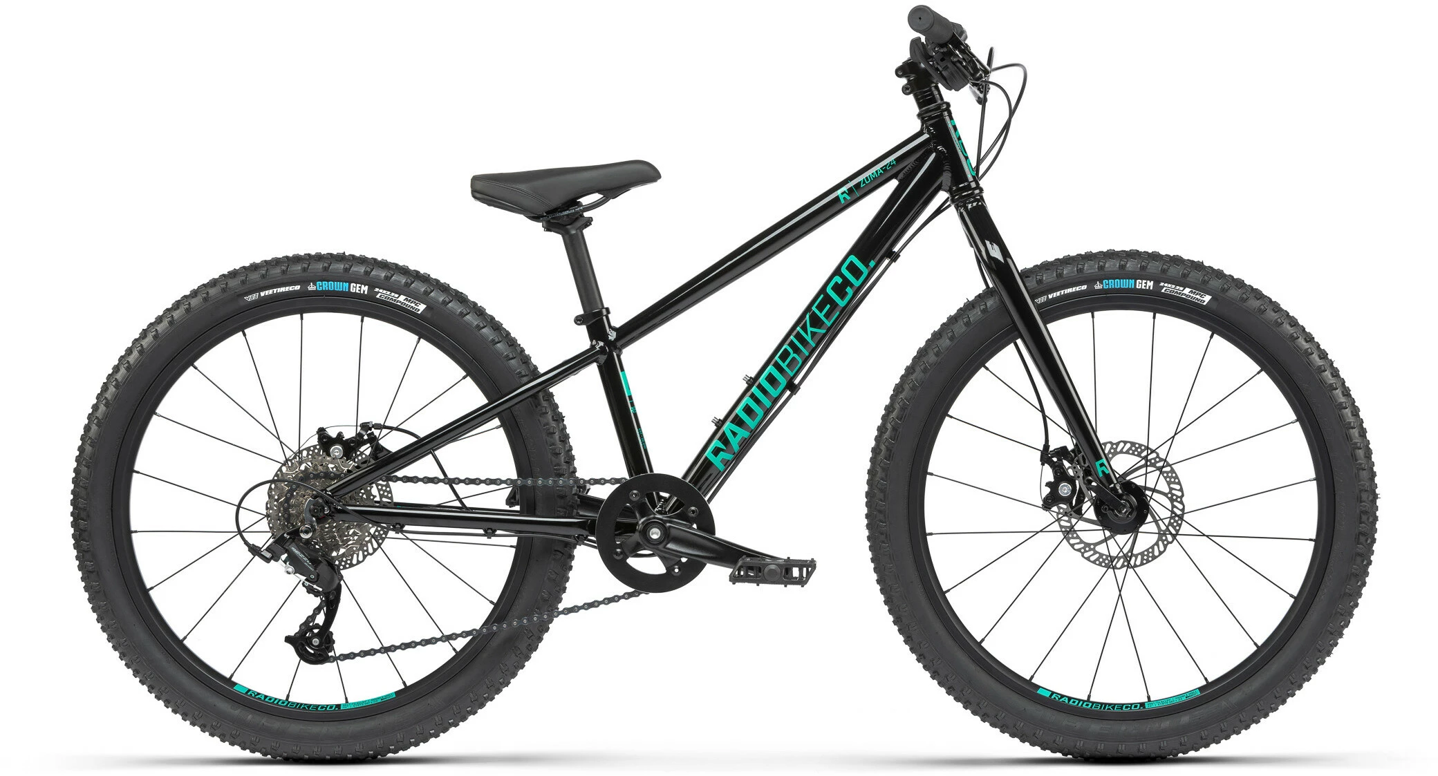 Radio Bikes Zuma 24" Børn, Turkis - Billede 2