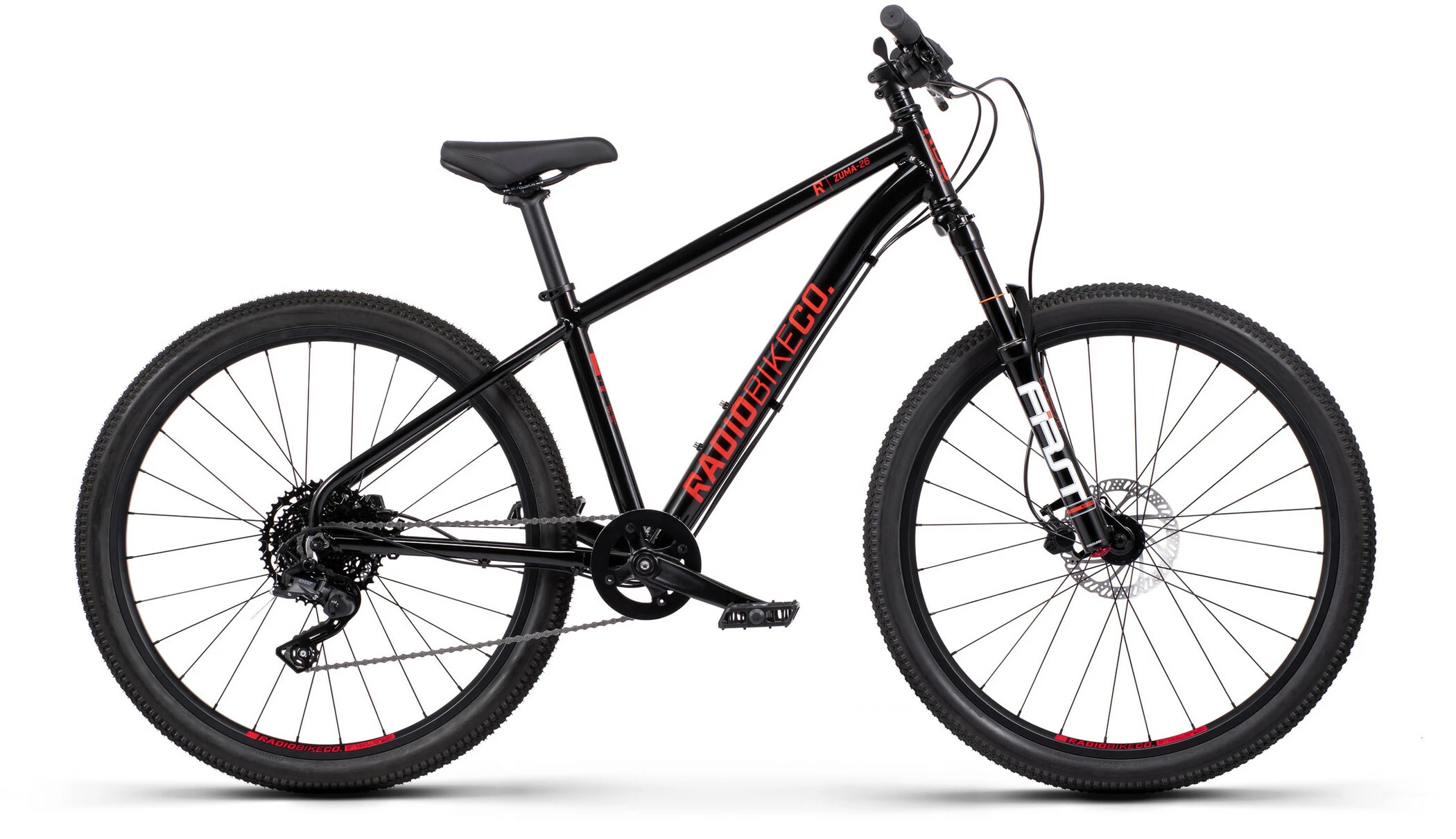 Radio Bikes Zuma Suspension 26" Unge, Sort - Billede 2