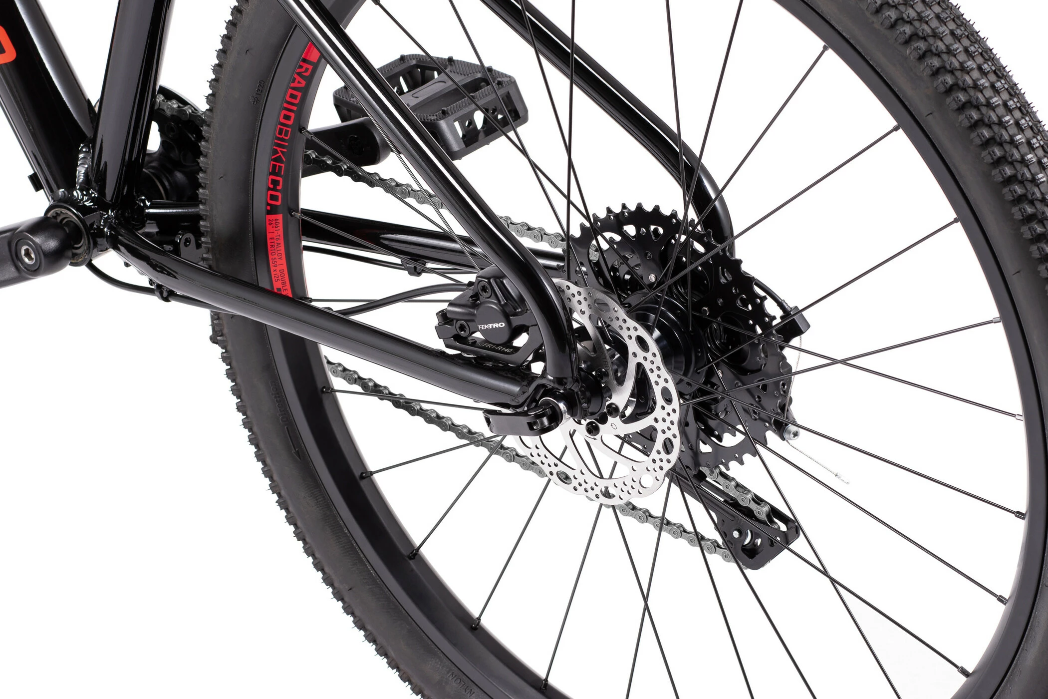 Radio Bikes Zuma Suspension 26" Unge, Sort - Billede 5