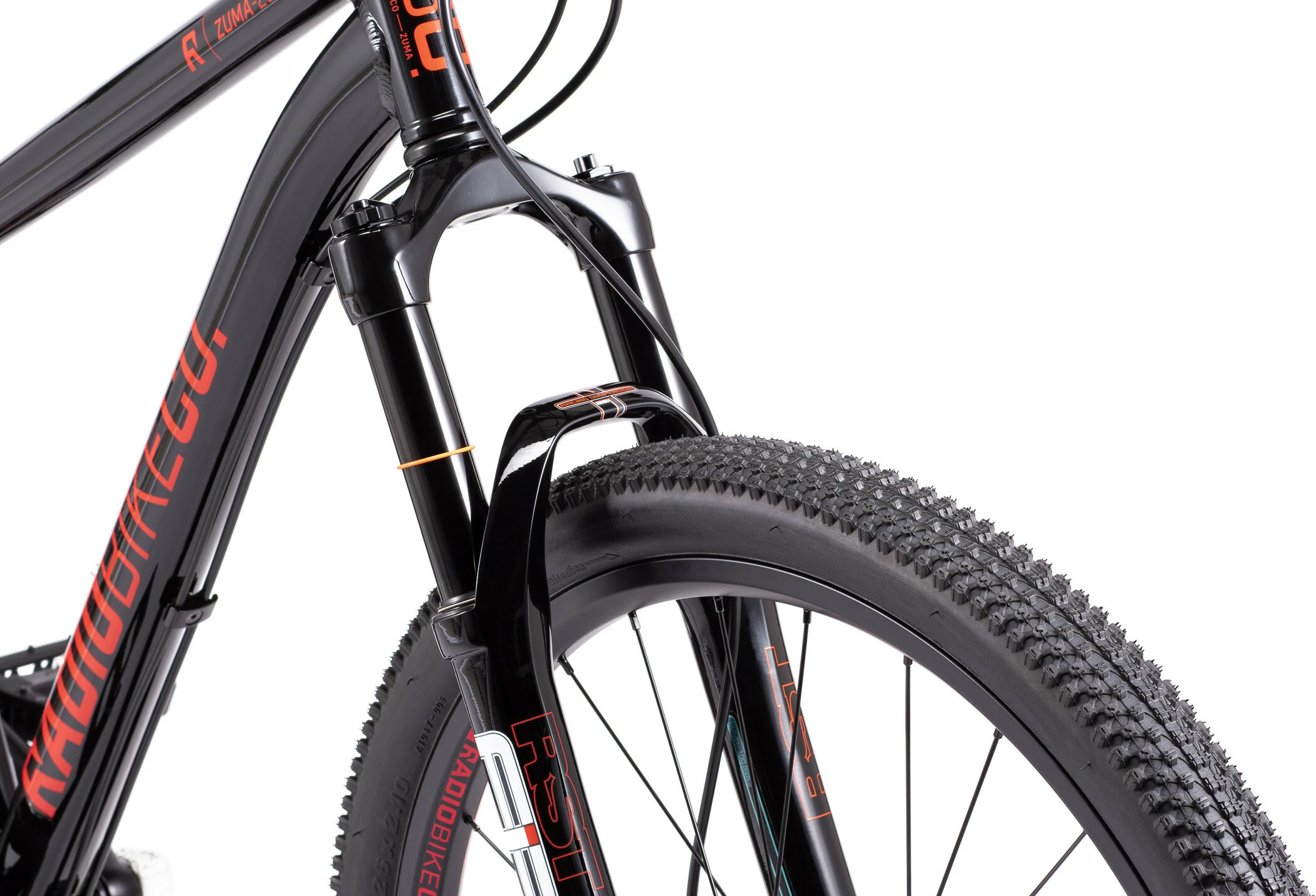 Radio Bikes Zuma Suspension 26" Unge, Sort - Billede 7