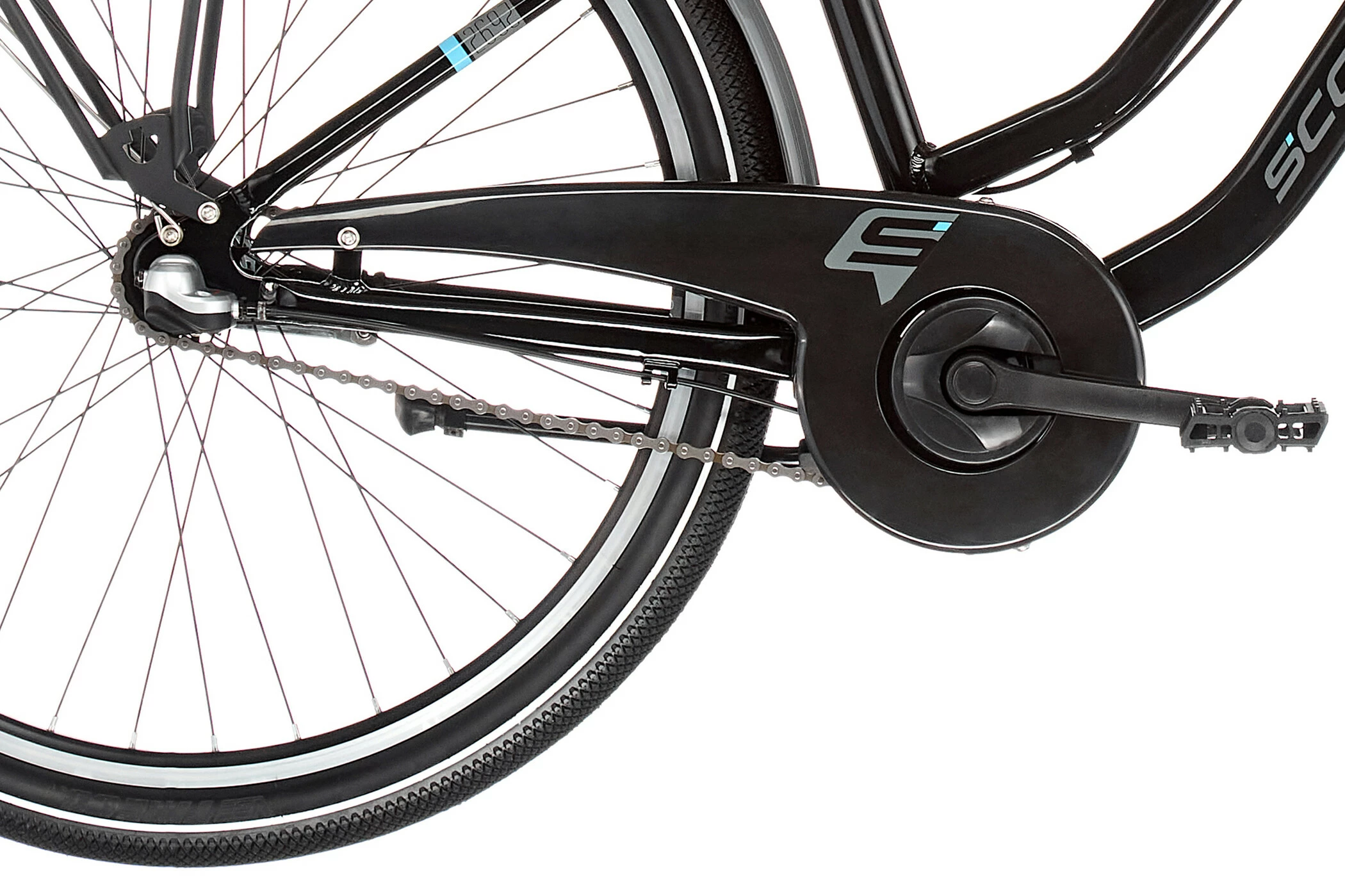 S'COOL S'cool ChiX Twin Alloy 26 3-S Børn, Sort - Billede 5