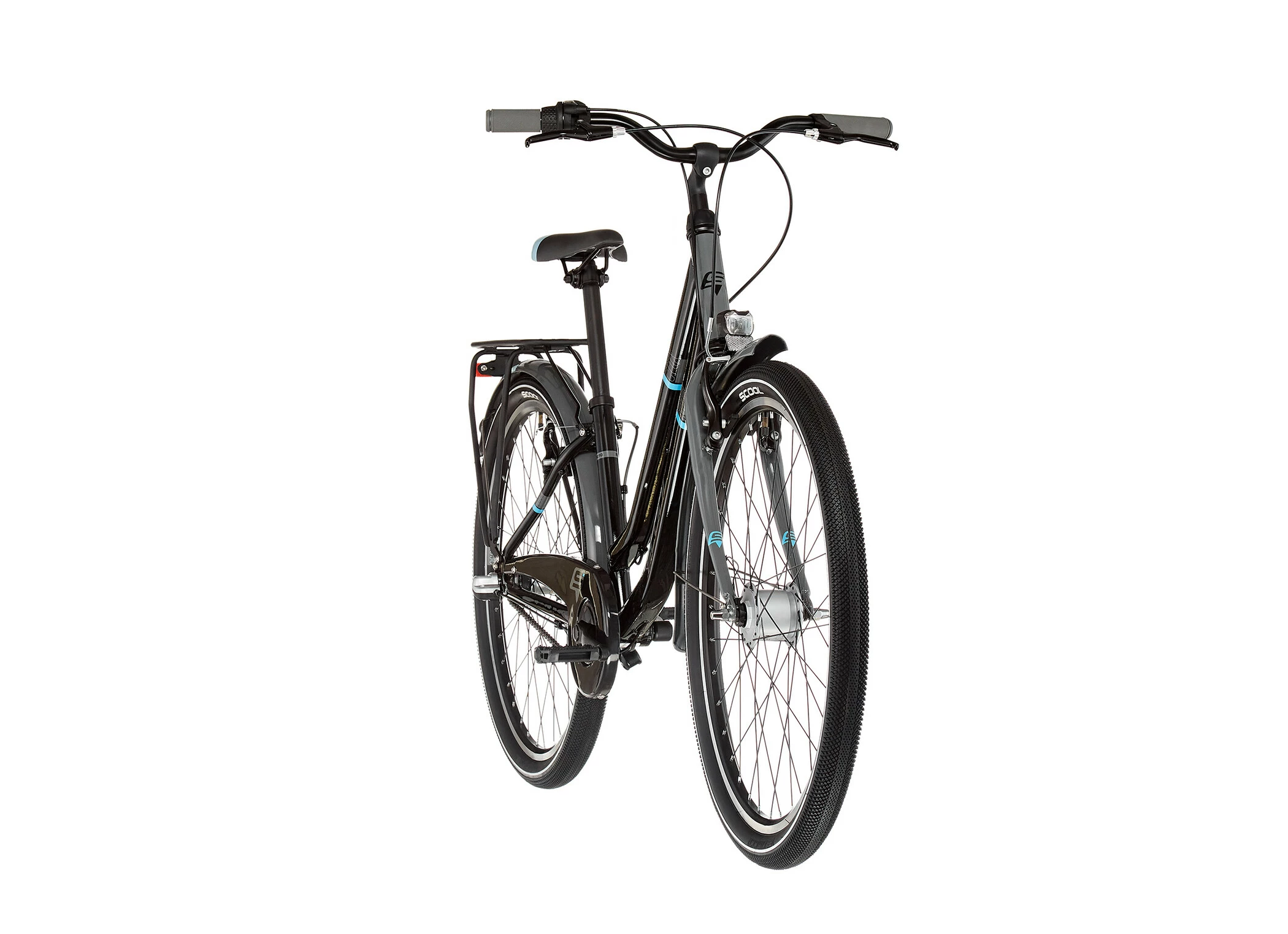 S'COOL S'cool ChiX Twin Alloy 26 3-S Børn, Sort - Billede 8