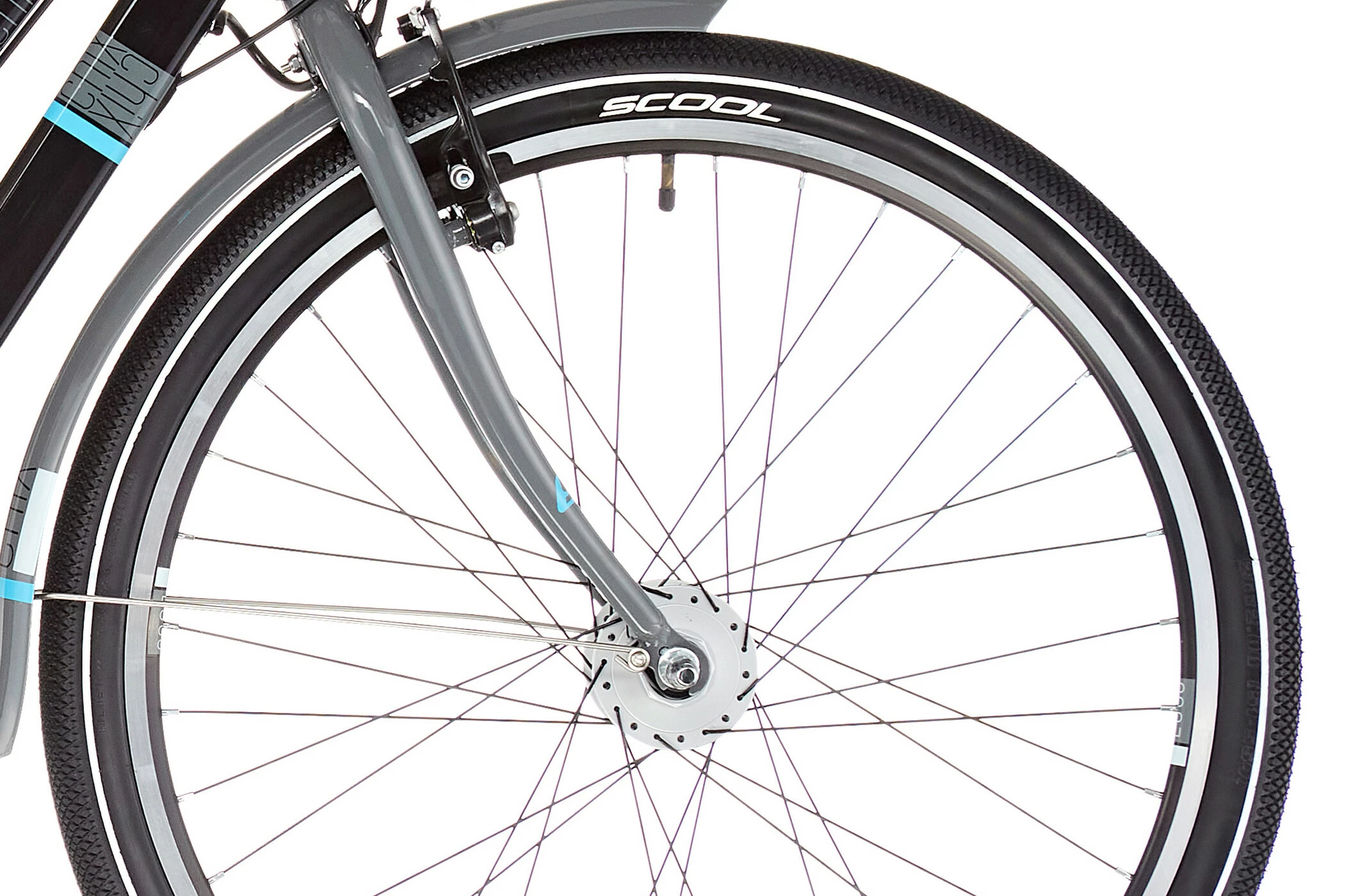 S'COOL S'cool ChiX Twin Alloy 26 7-S Børn, Sort - Billede 4