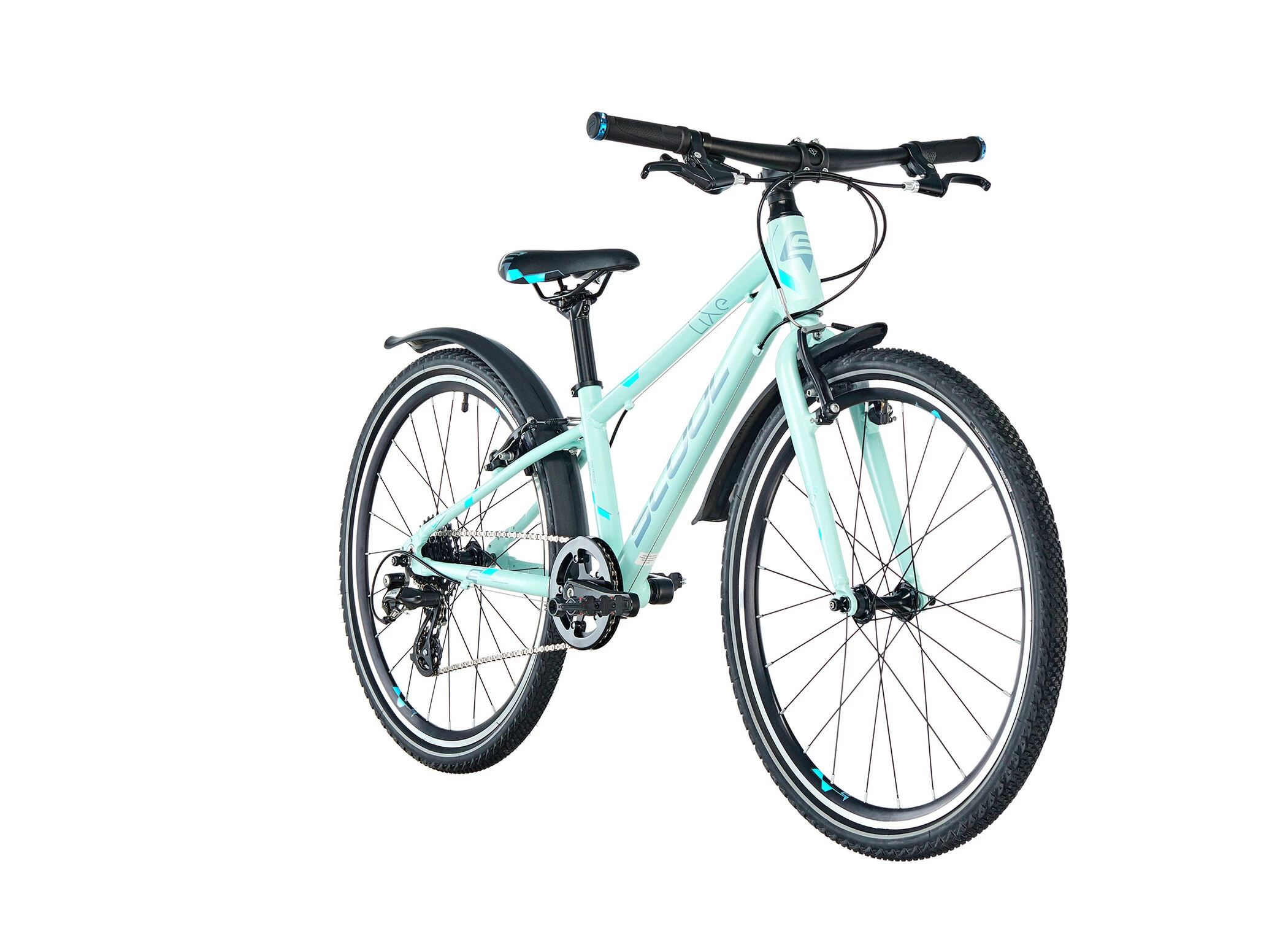 S'COOL S'cool LiXe Race 24 8-S Børn, Grøn