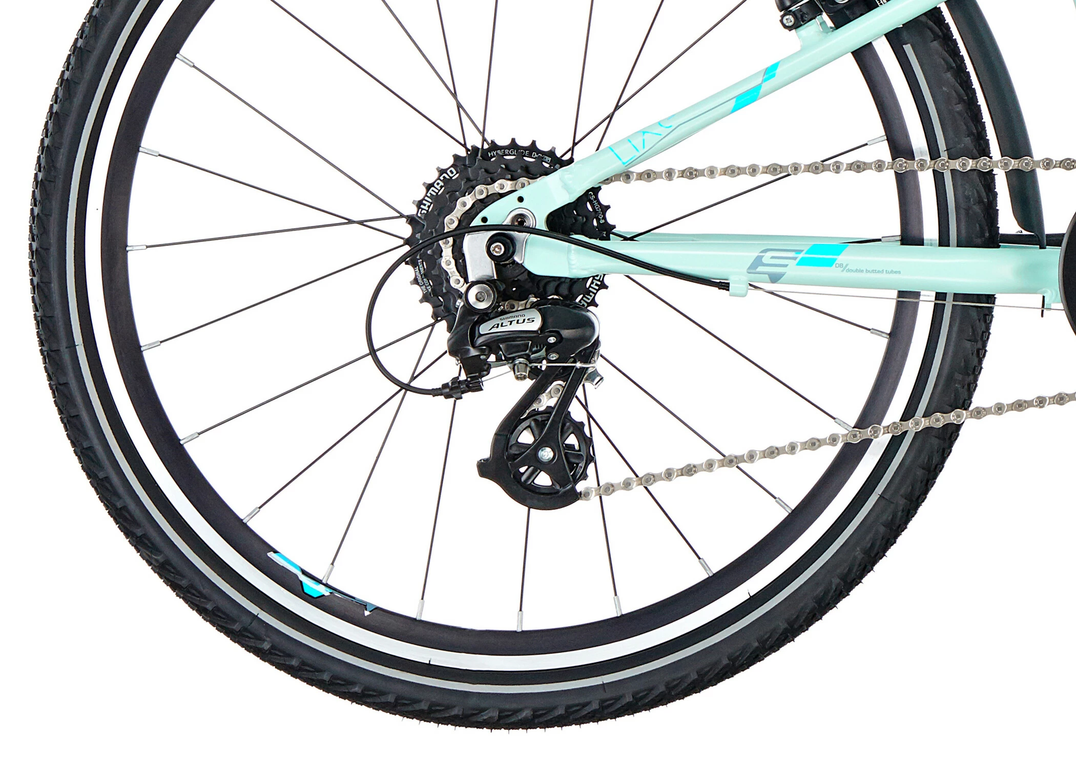 S'COOL S'cool LiXe Race 24 8-S Børn, Grøn - Billede 7