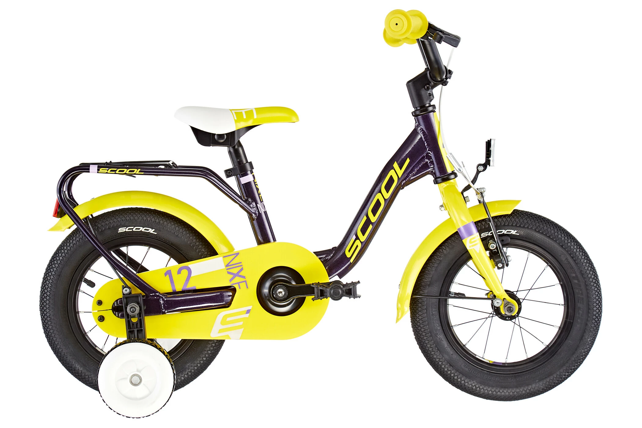 S'COOL S'cool NiXe Alloy 12 Børn, Turkis/pink - Billede 2