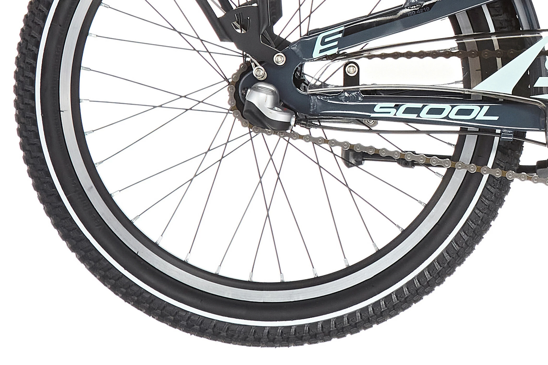 S'COOL S'cool TroX EVO 20 3-S Børn, Sort - Billede 7