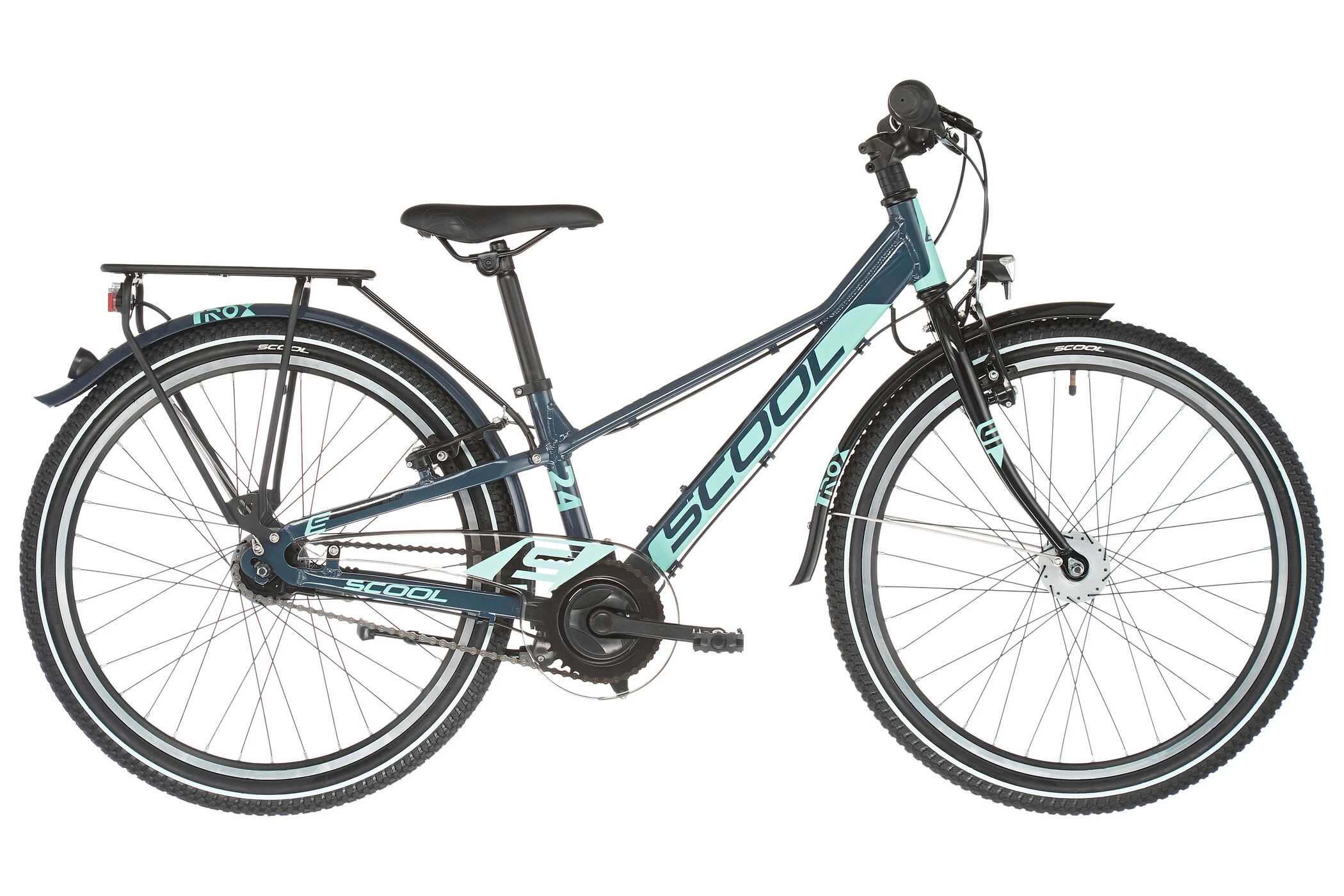 S'COOL S'cool TroX EVO 24 7-S Børn, Grå - Billede 2