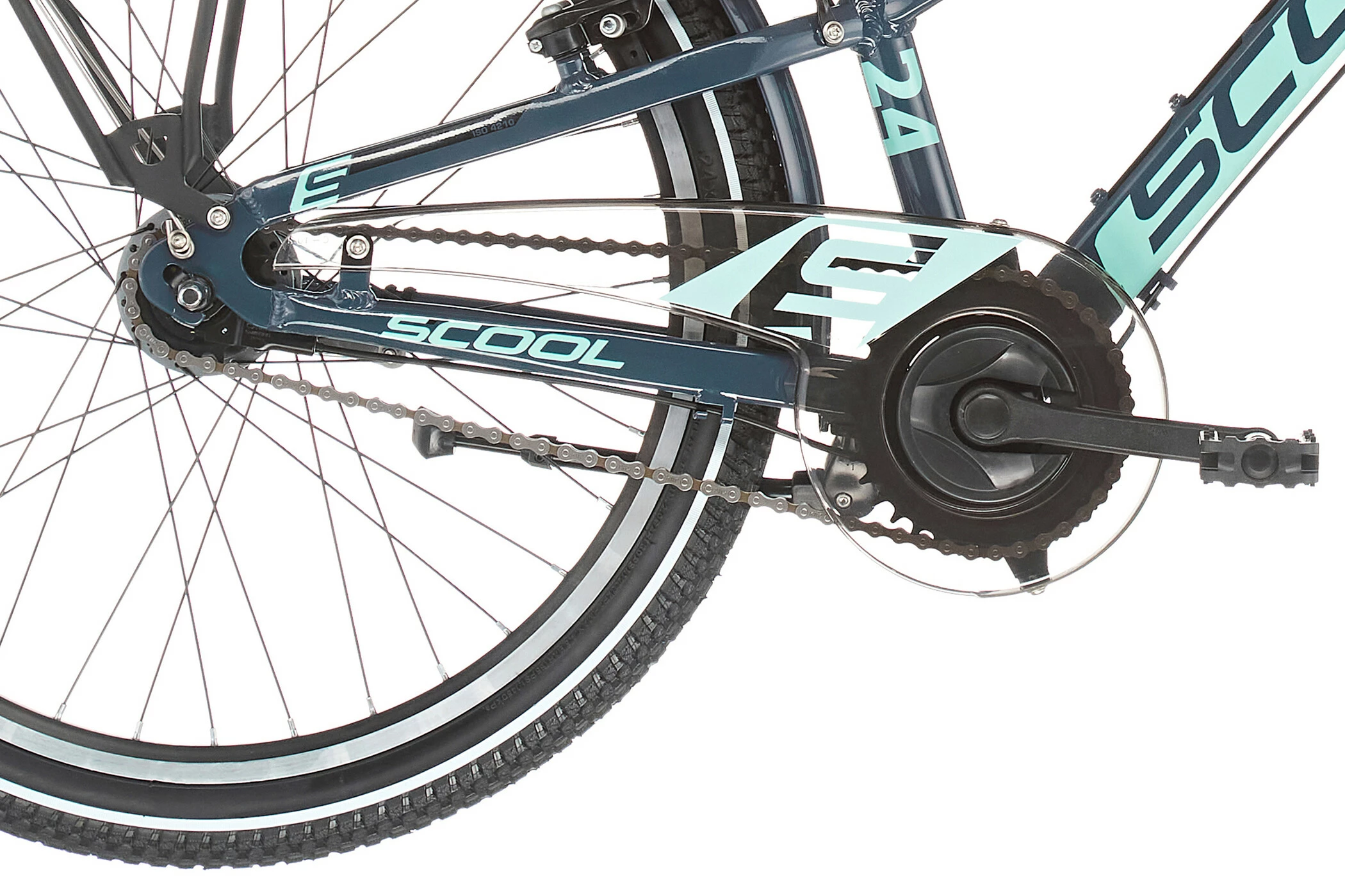 S'COOL S'cool TroX EVO 24 7-S Børn, Grå - Billede 5