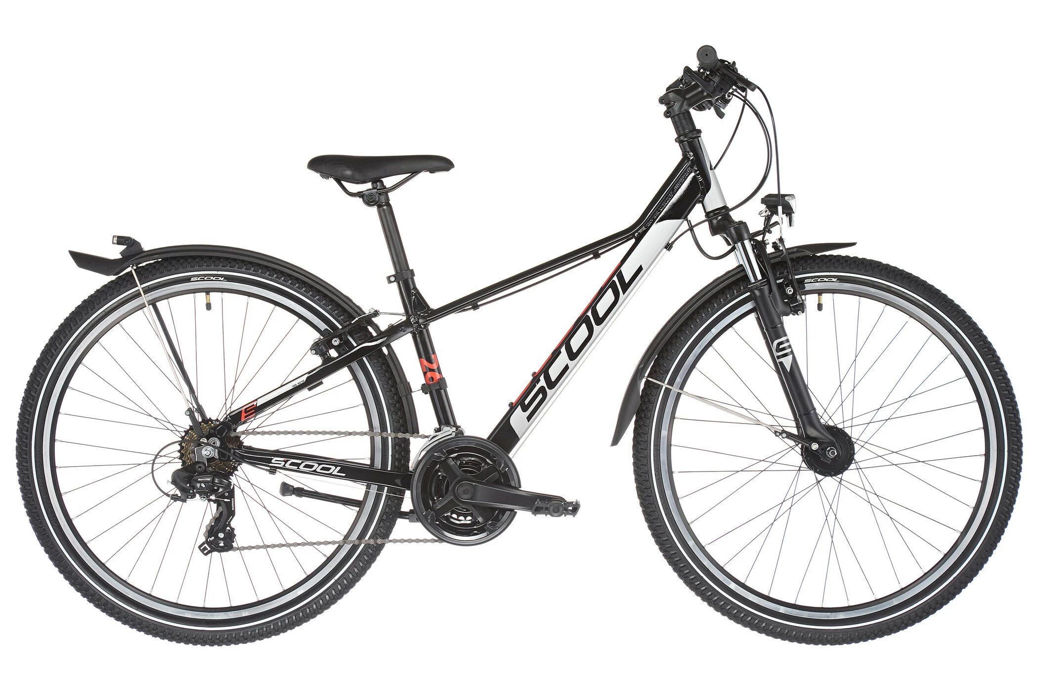 S'COOL S'cool TroX EVO 26 21-S Børn, Sort - Billede 2