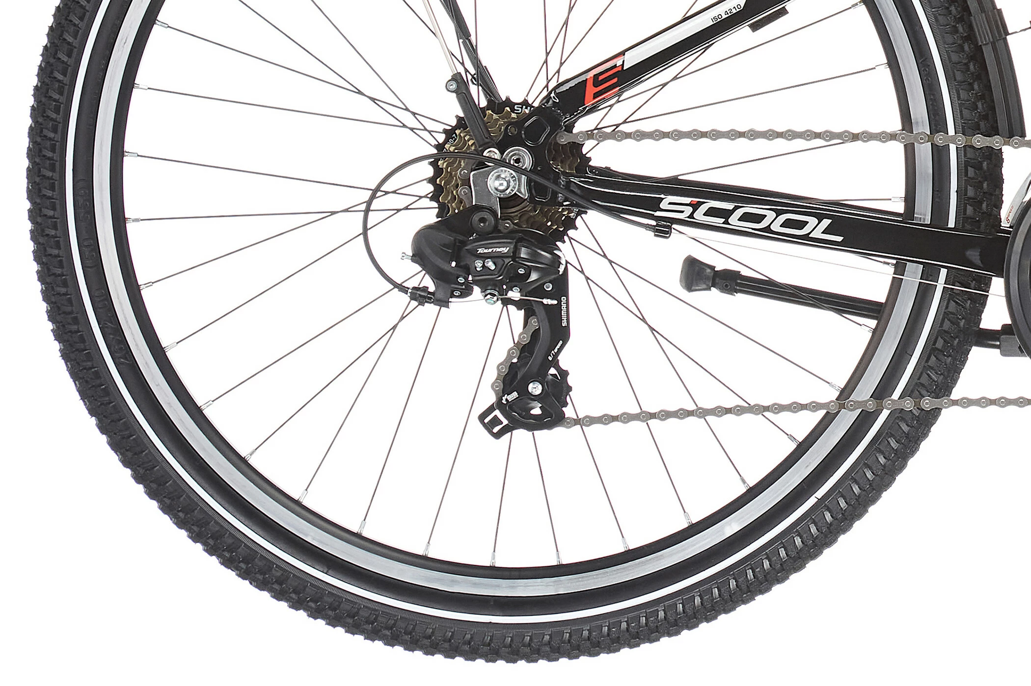 S'COOL S'cool TroX EVO 26 21-S Børn, Sort - Billede 6