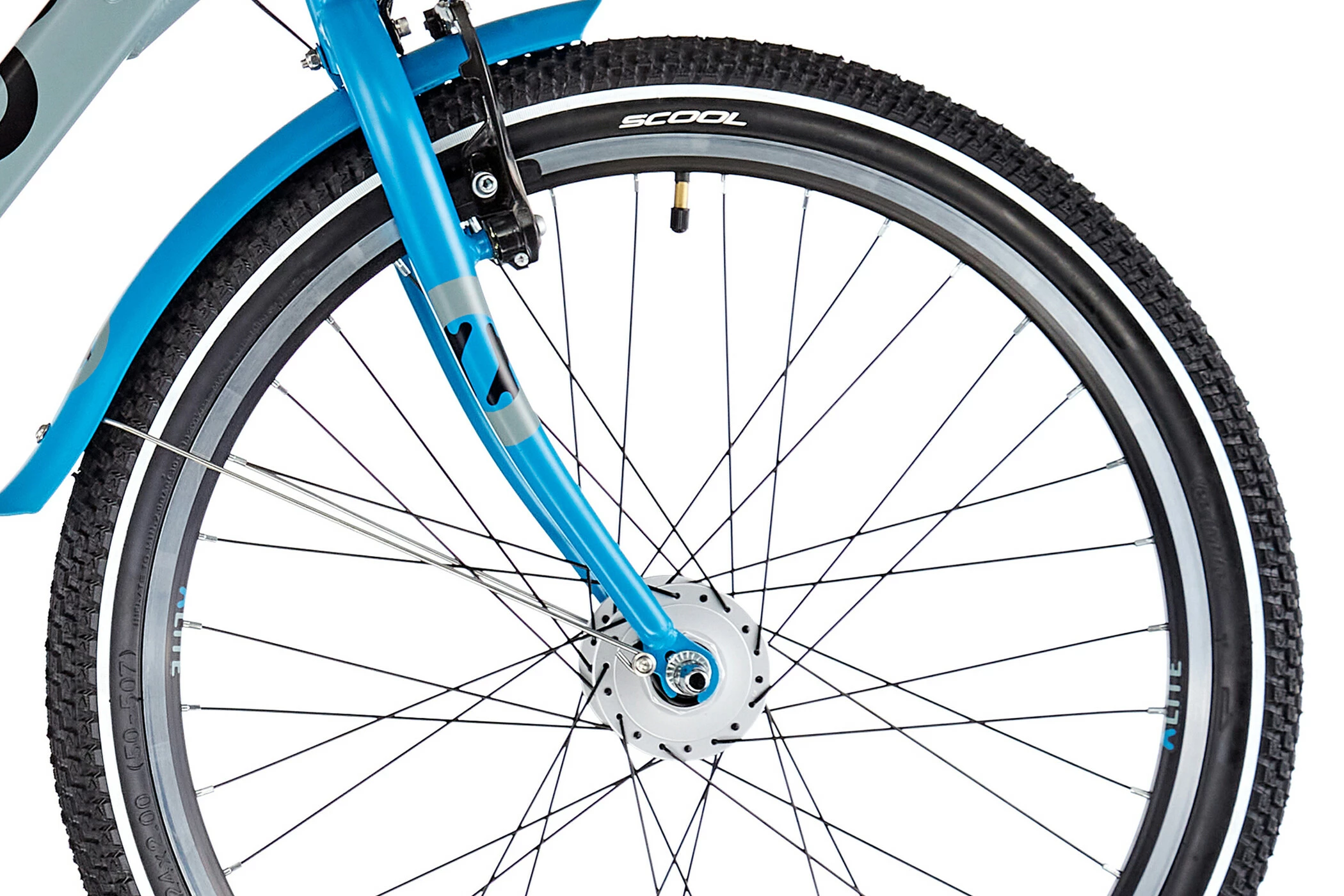 S'COOL S'cool XXlite Alloy 24 3-S Børn, Grå - Billede 5