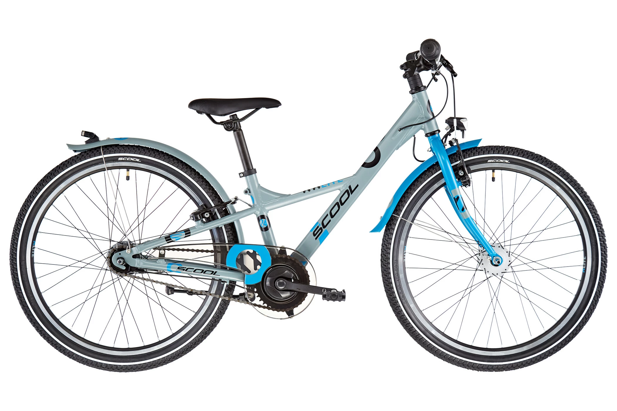 S'COOL S'cool XXlite Alloy 24 7-S Børn, Grå - Billede 2