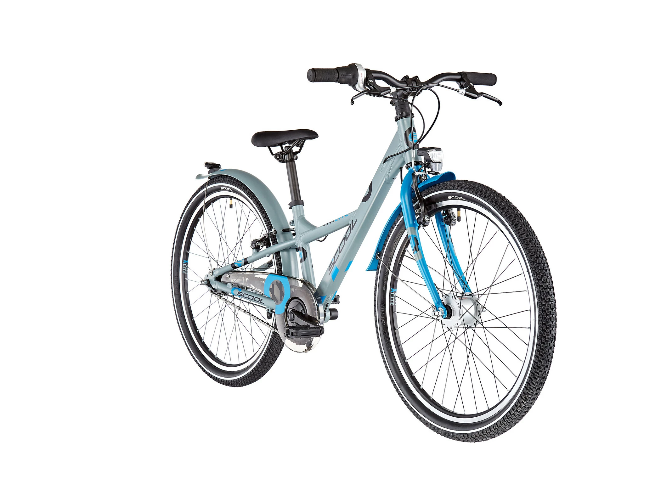 S'COOL S'cool XXlite Alloy 24 7-S Børn, Grå