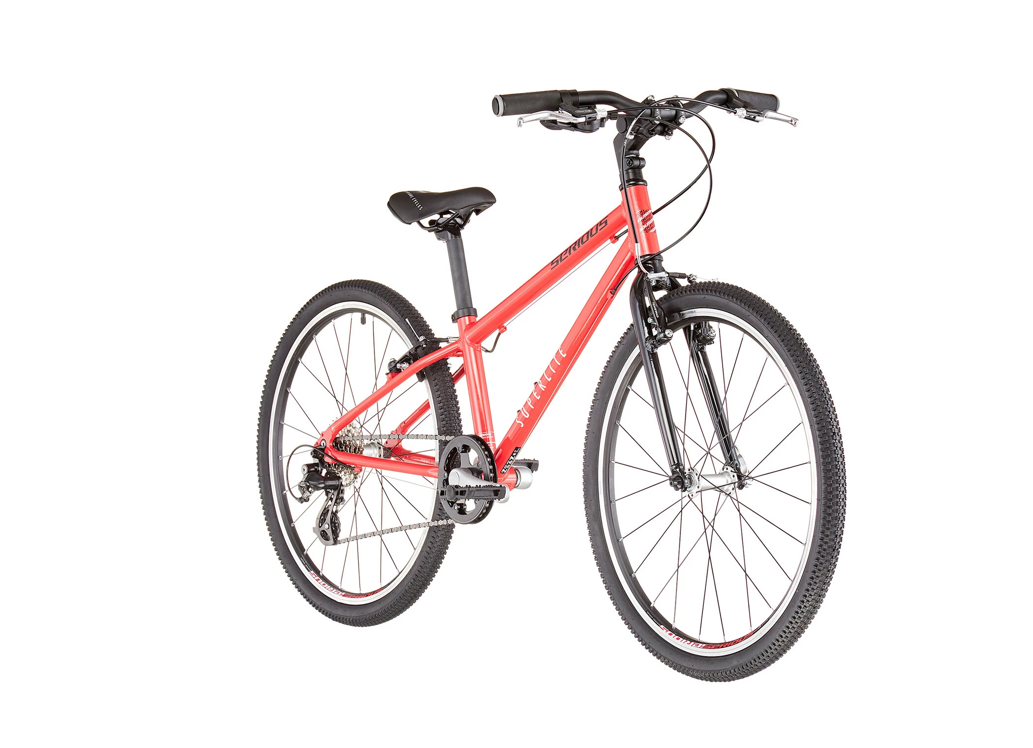 Serious Superlite LTD 24" Børn, Rød