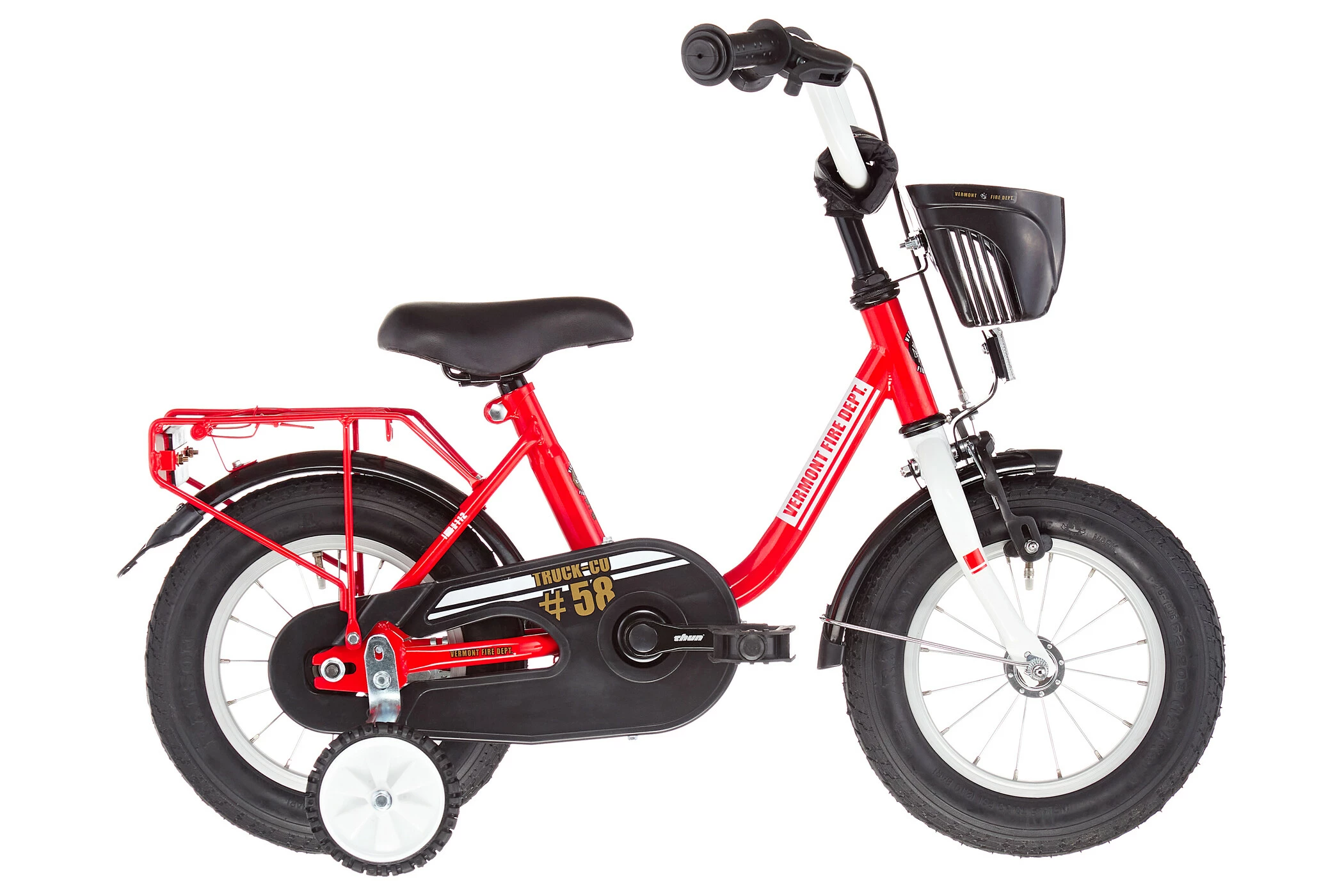 Vermont Fire Department 12" Børn, Rød - Billede 2