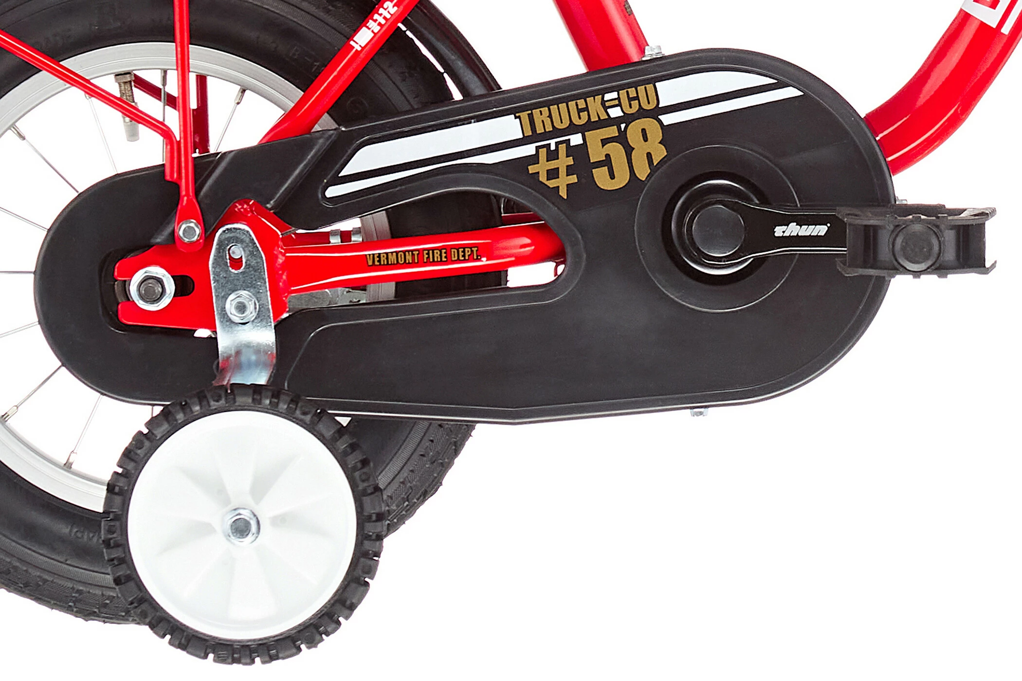 Vermont Fire Department 12" Børn, Rød - Billede 5