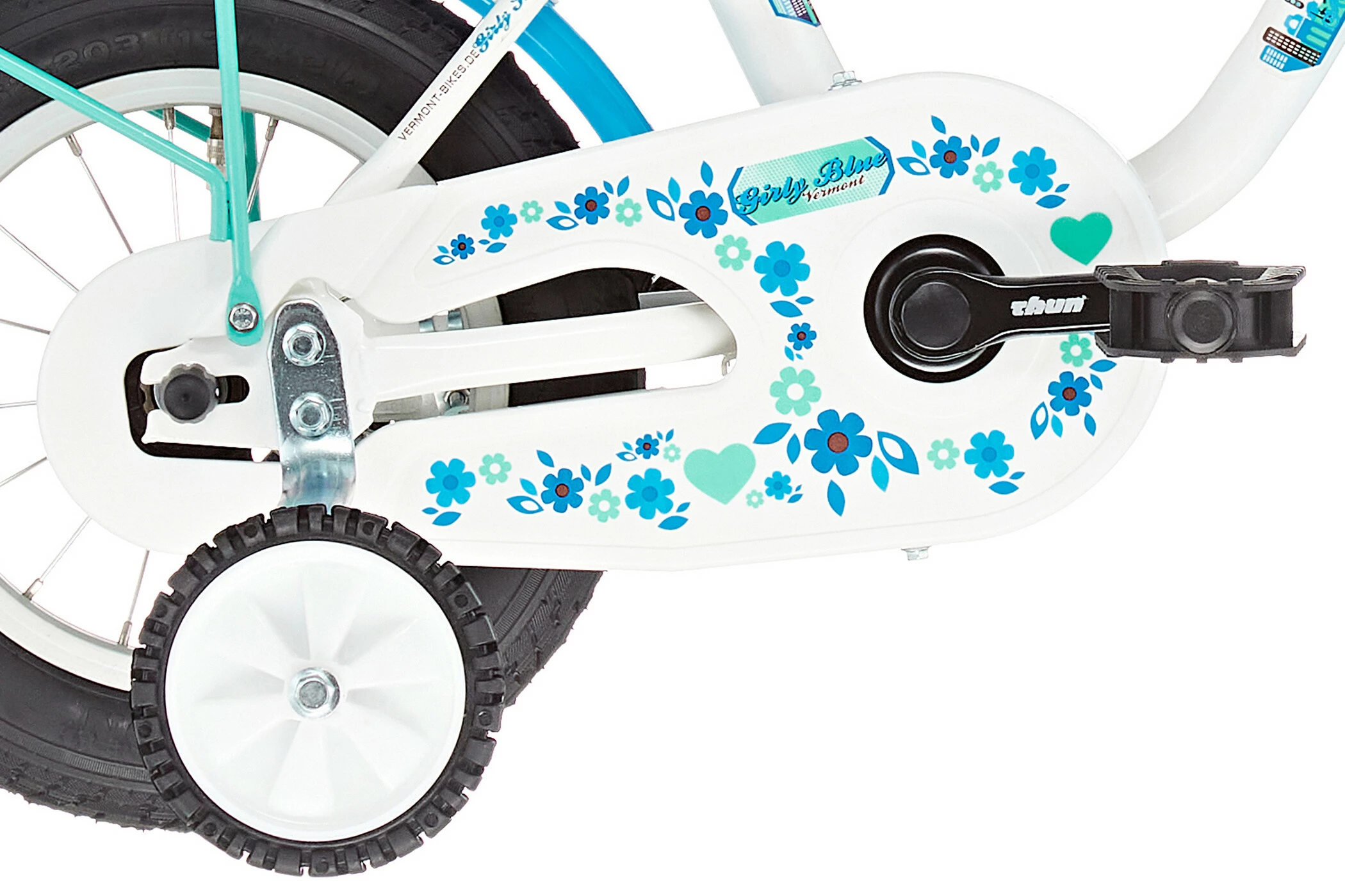 Vermont Girly 12" Piger, Hvid/blå - Billede 5