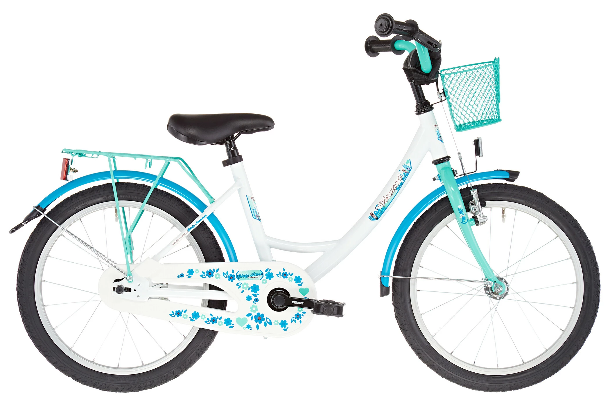 Vermont Girly 18" Piger, Hvid/blå - Billede 2